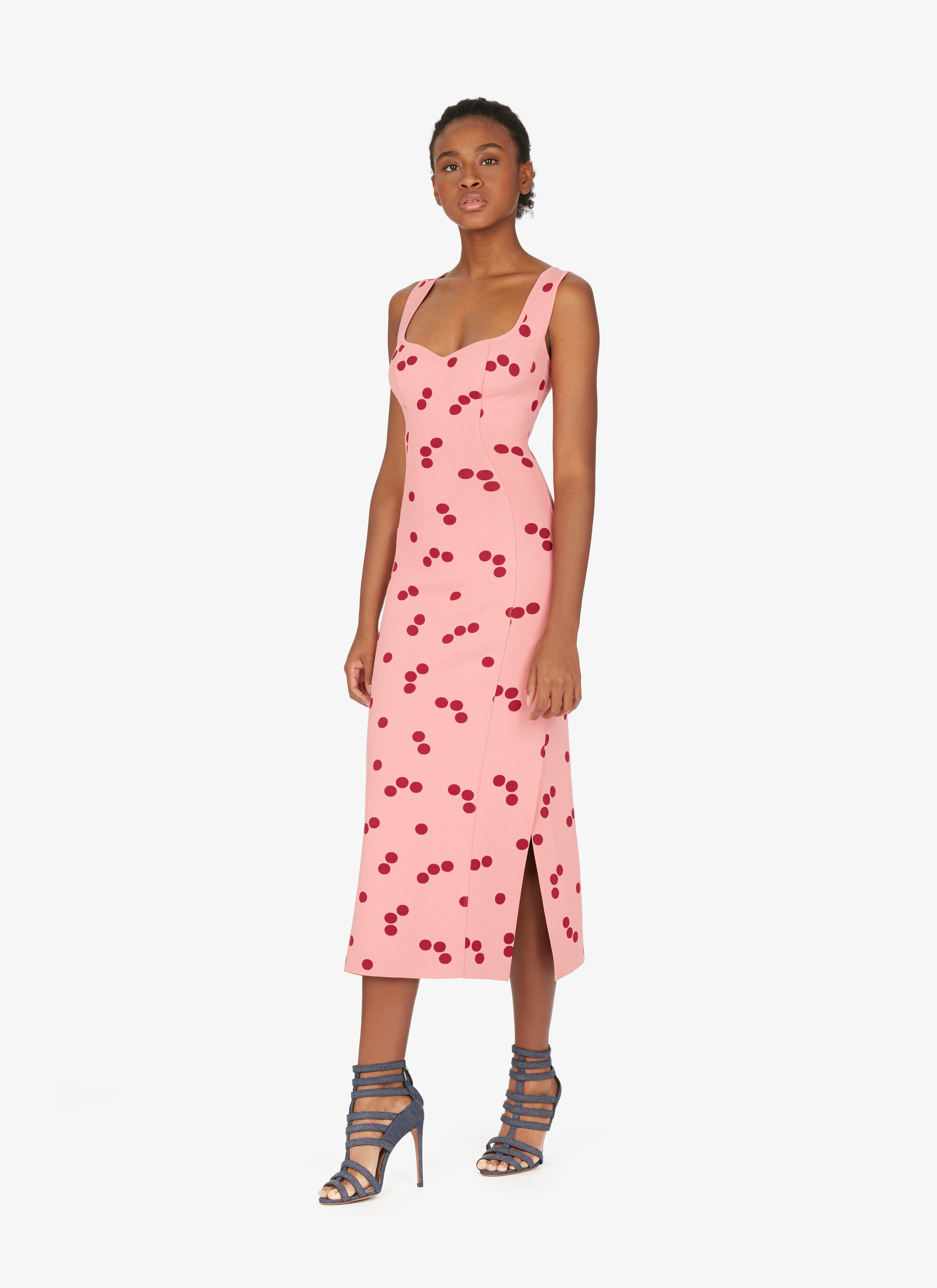 ALAÏA PINK/RED DRESSES