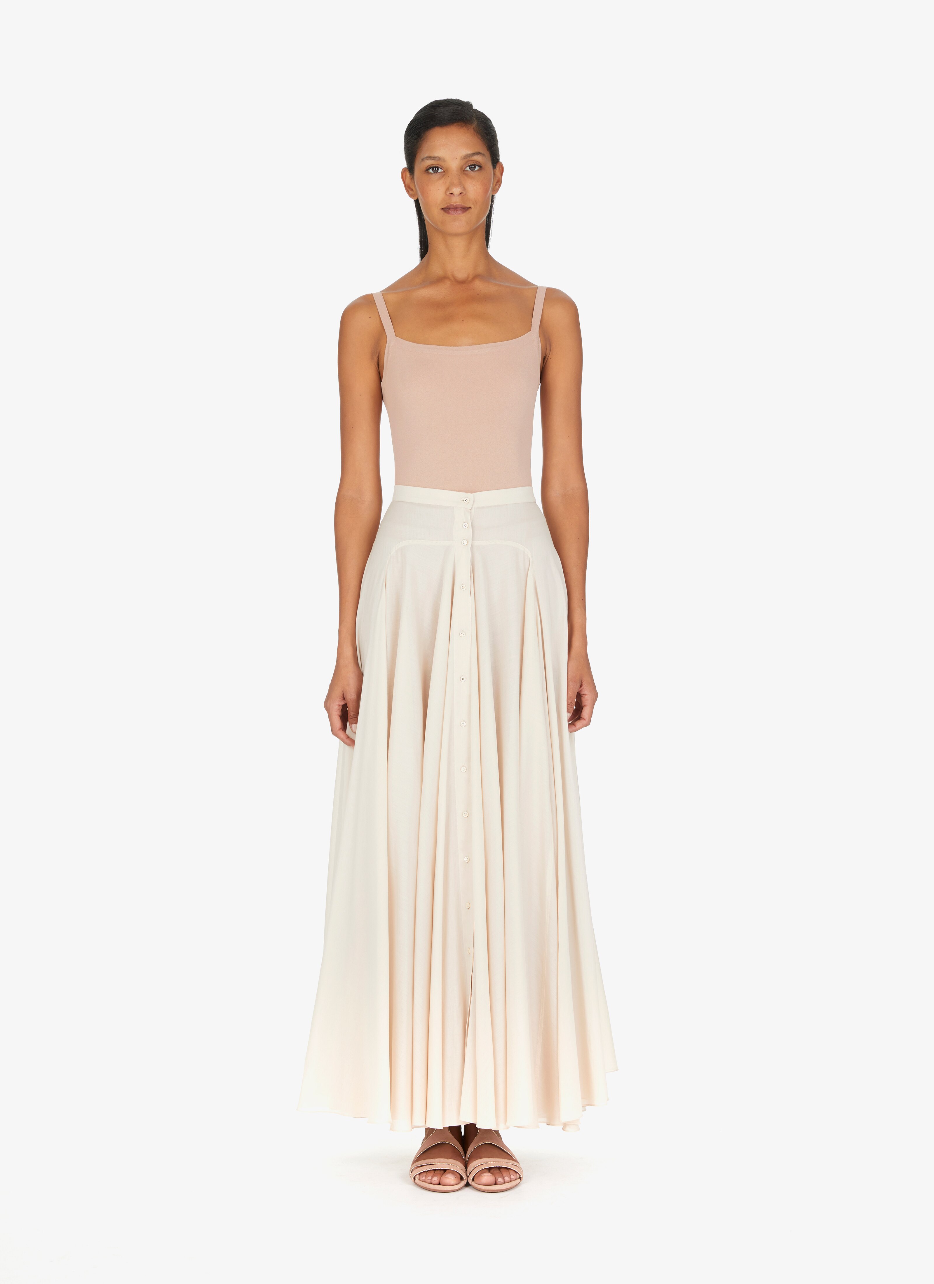 ALAÏA BEIGE SKIRTS