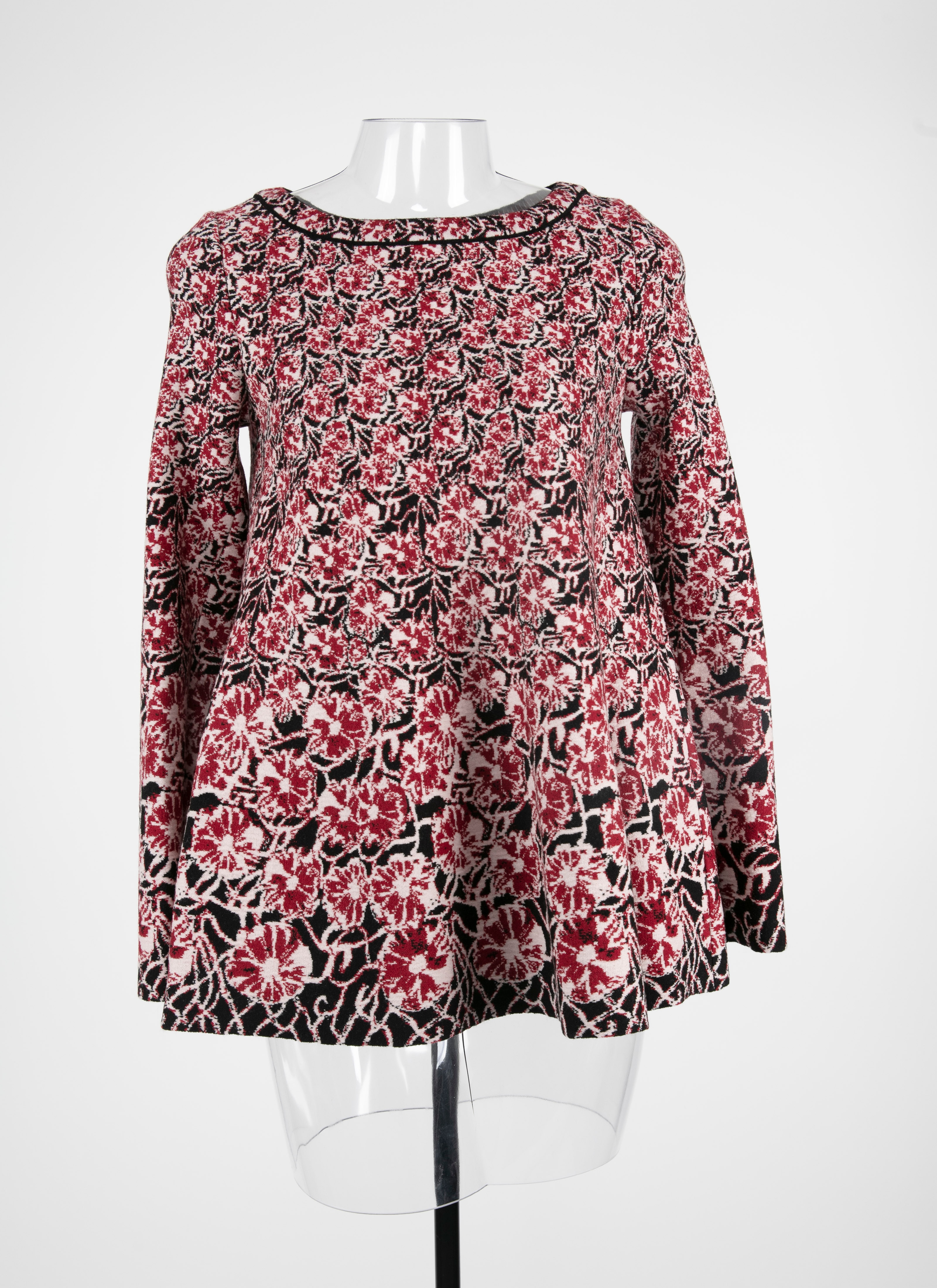ALAÏA ROT/BLUSH CARDIGAN