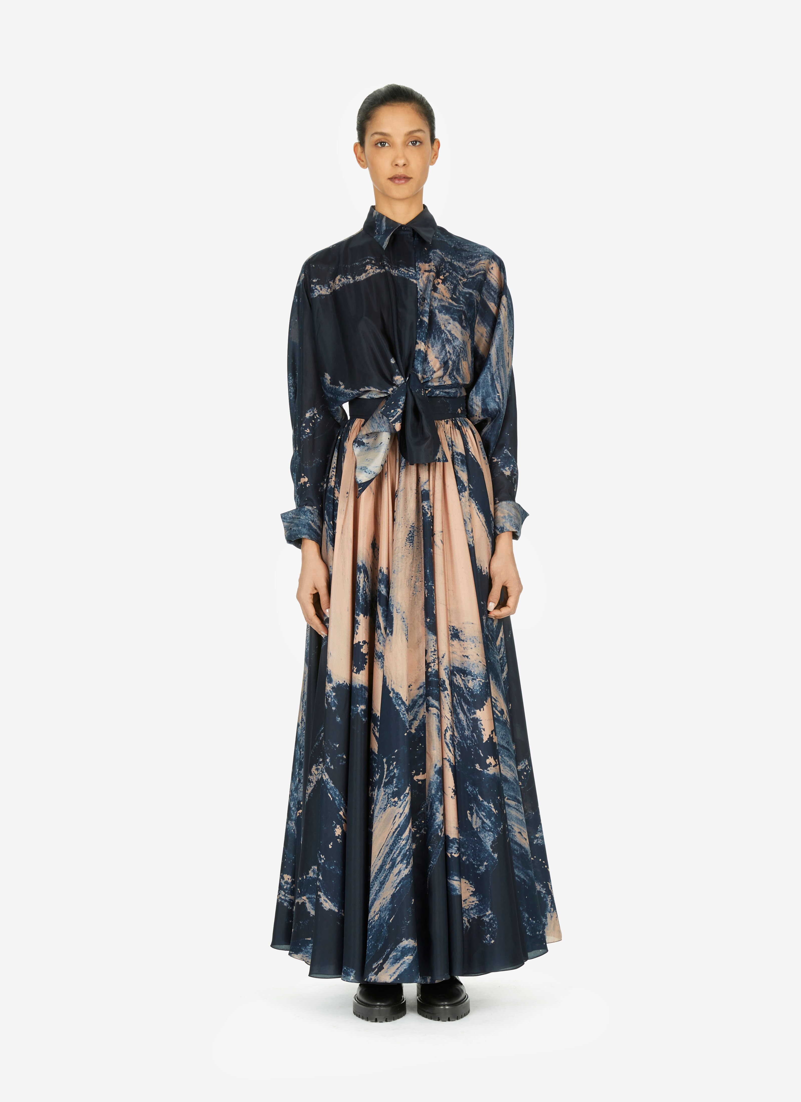 ALAÏA AZUL/NEUTRO 