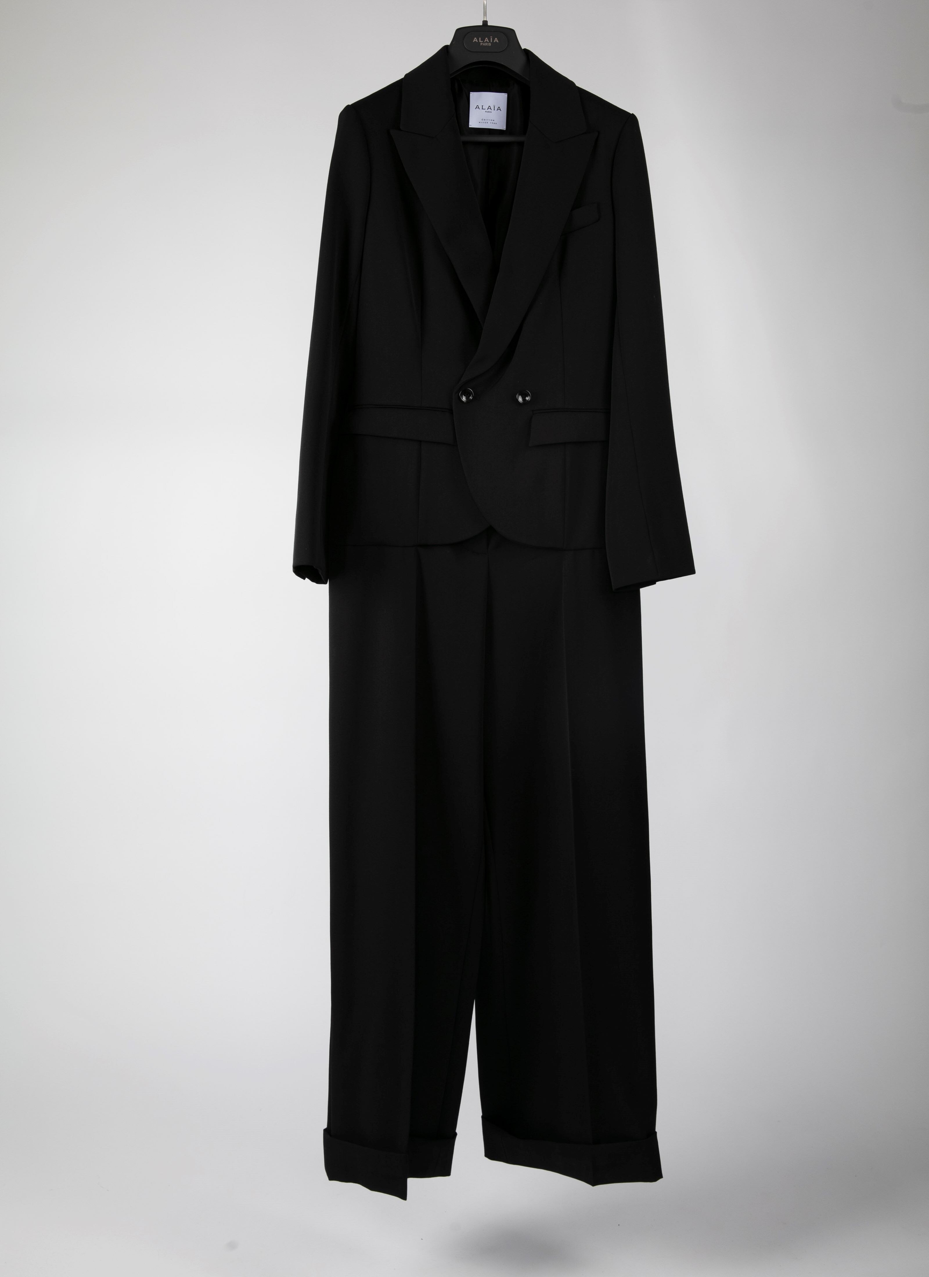 ALAÏA BLACK TROUSERS