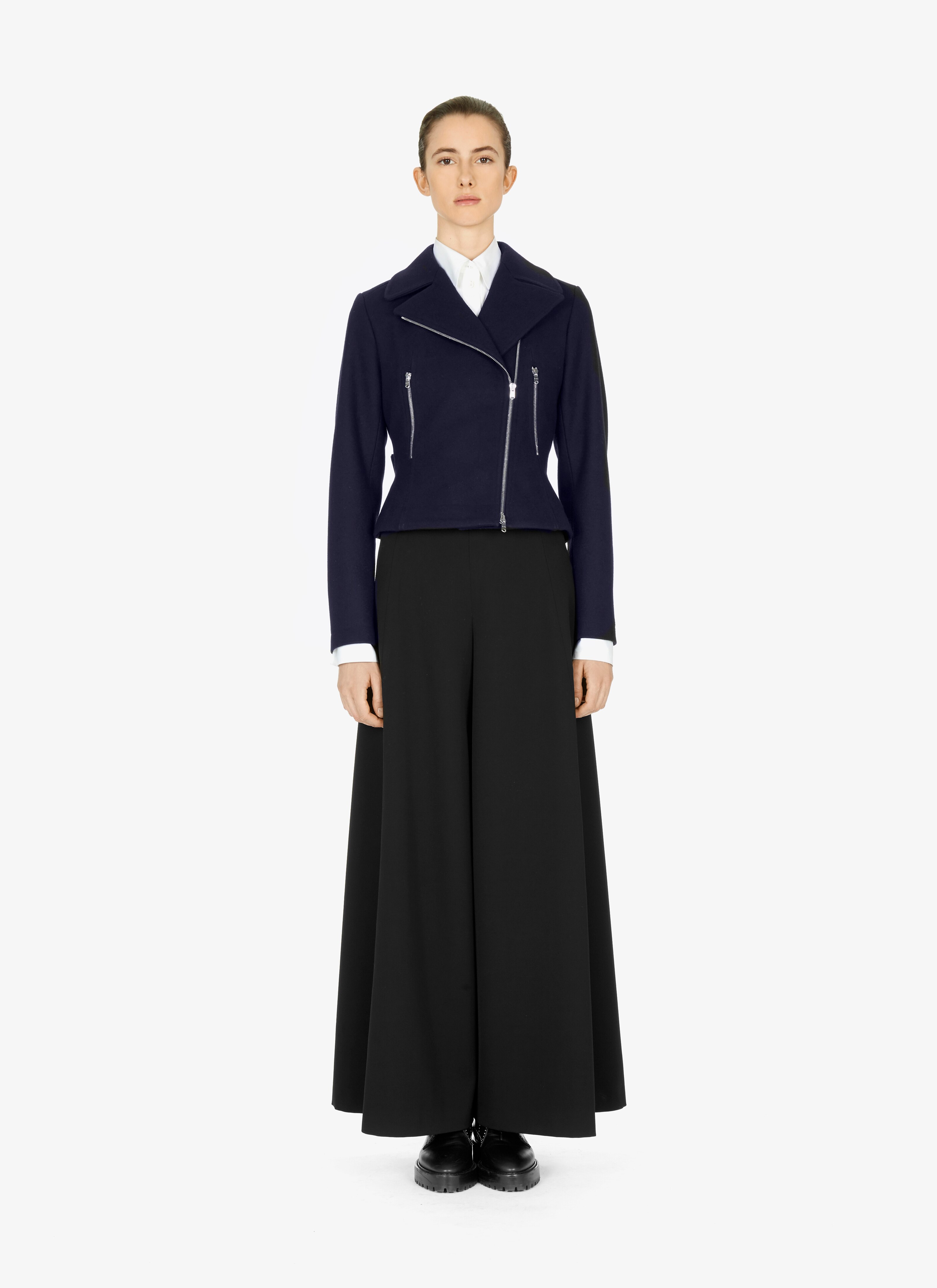 ALAÏA JACKETS BLU NOTTE