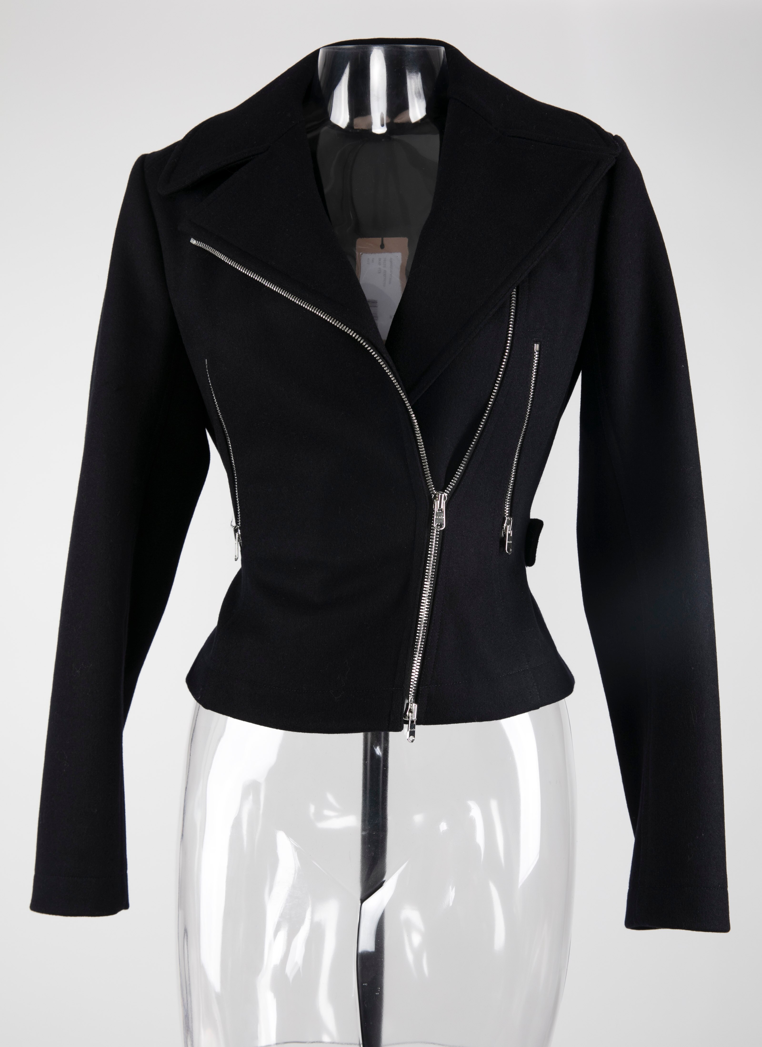 ALAÏA JACKETS BLU NOTTE