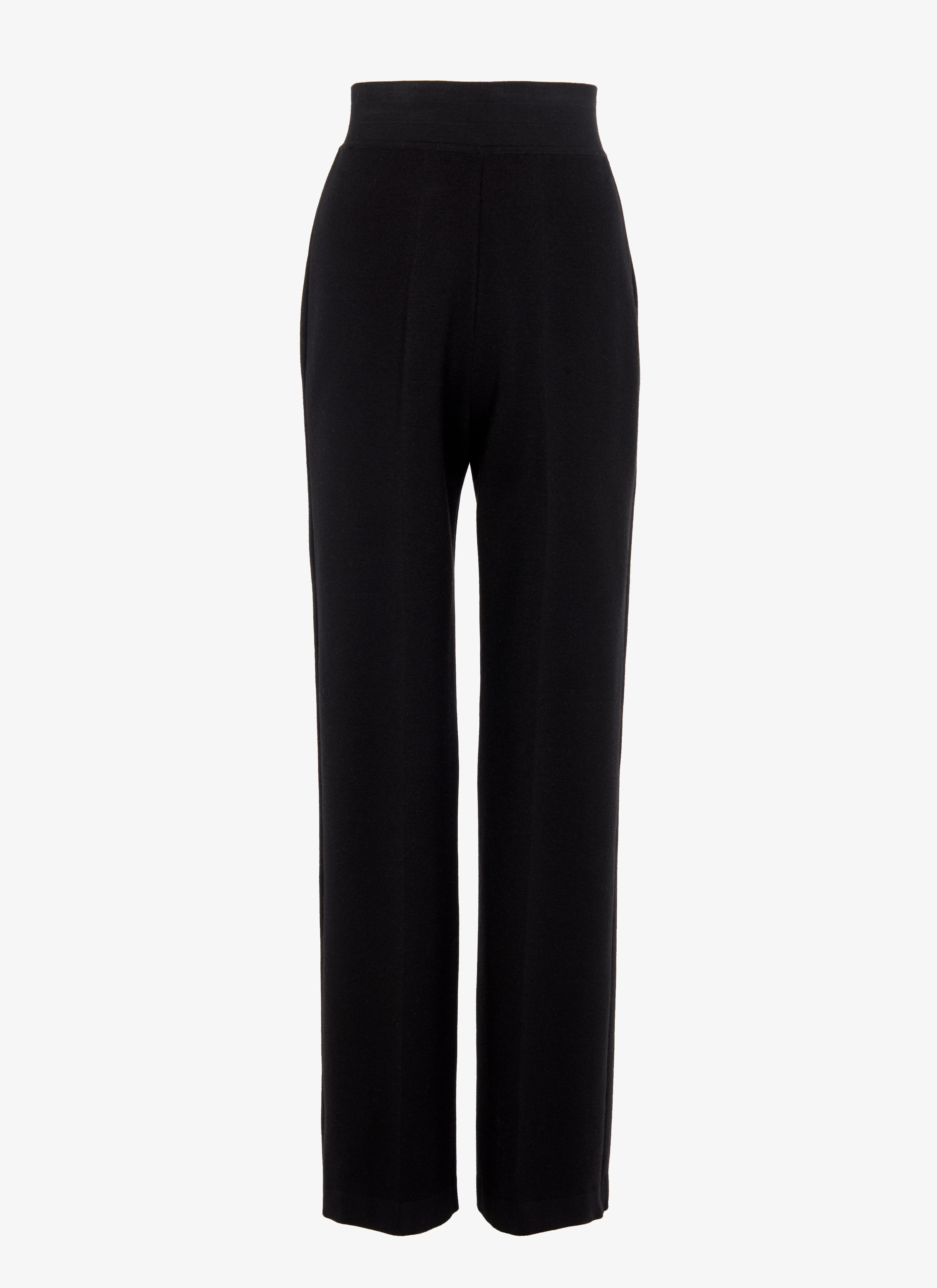 ALAÏA BLACK TROUSERS