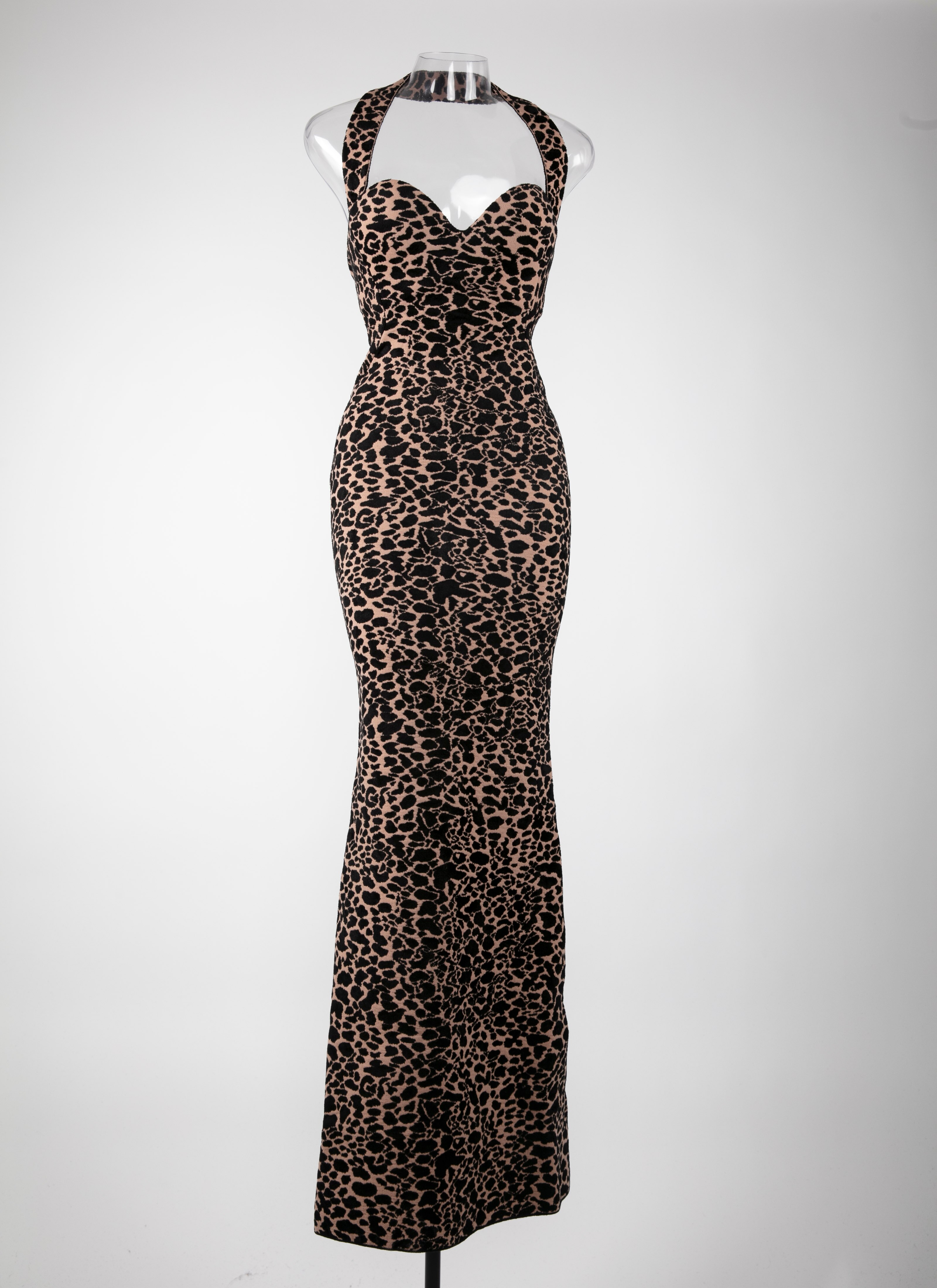 ALAÏA WHITE/ORANGE DRESSES