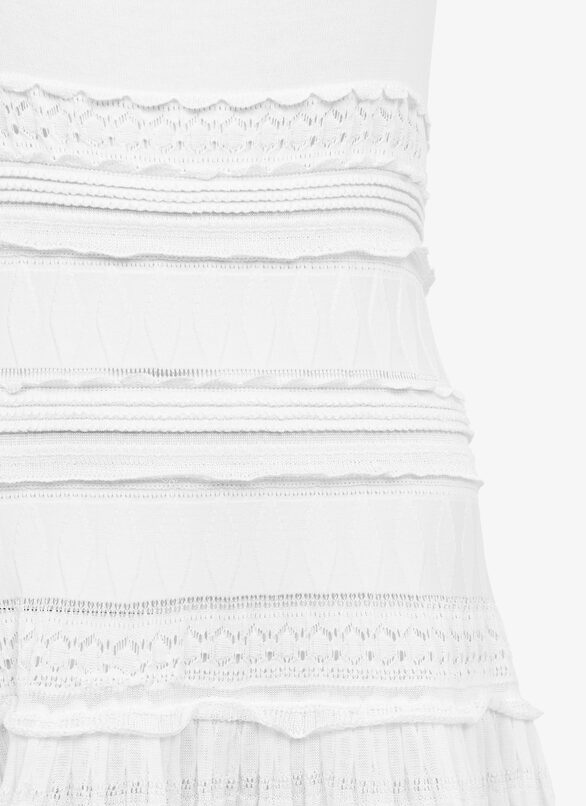 Edition 2007 The Crinoline Long Dress ALAÏA WHITE EDITION 2007 THE CRINOLINE LONG DRESS