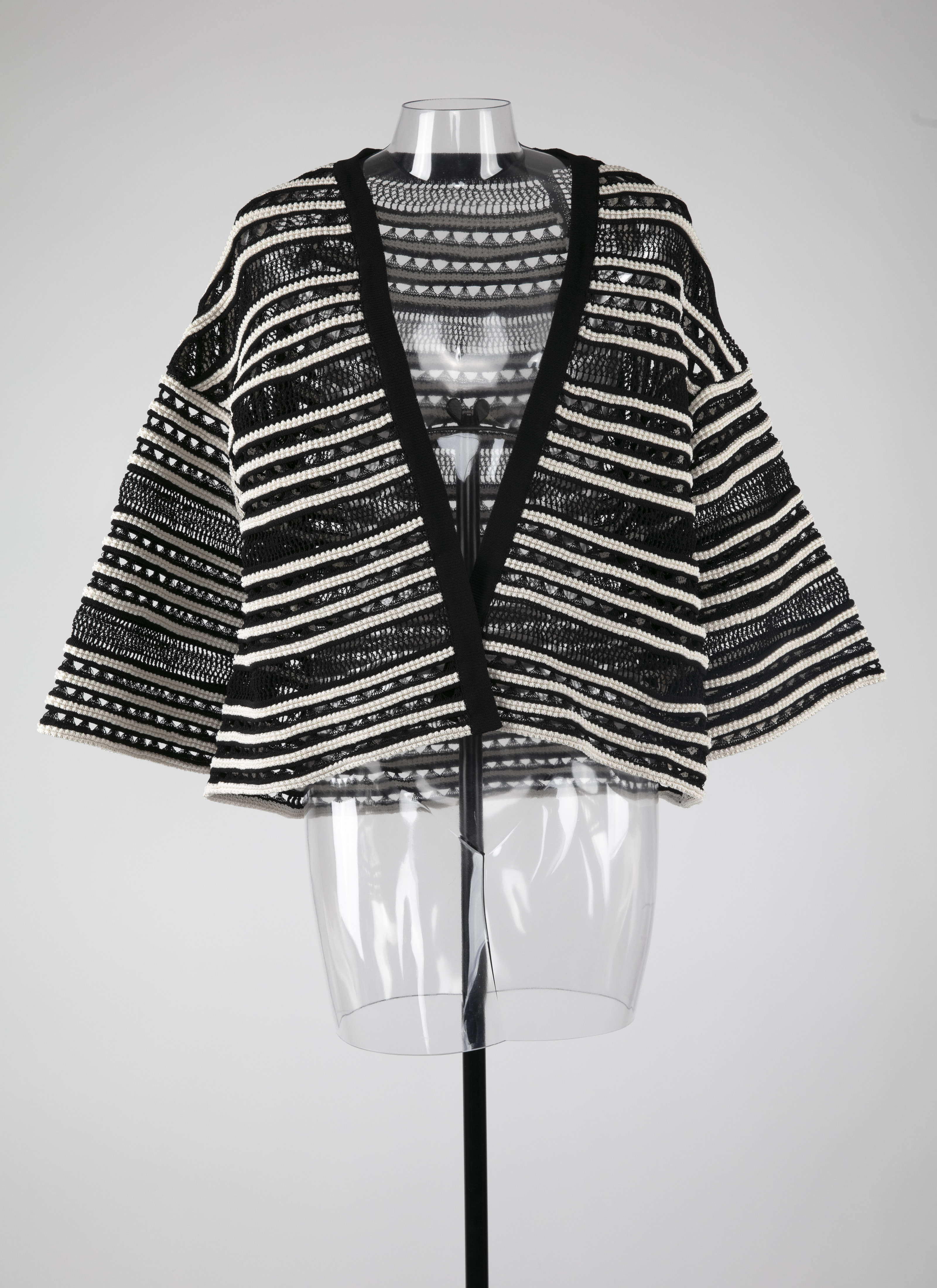 ALAÏA BLACK/IVORY JACKETS