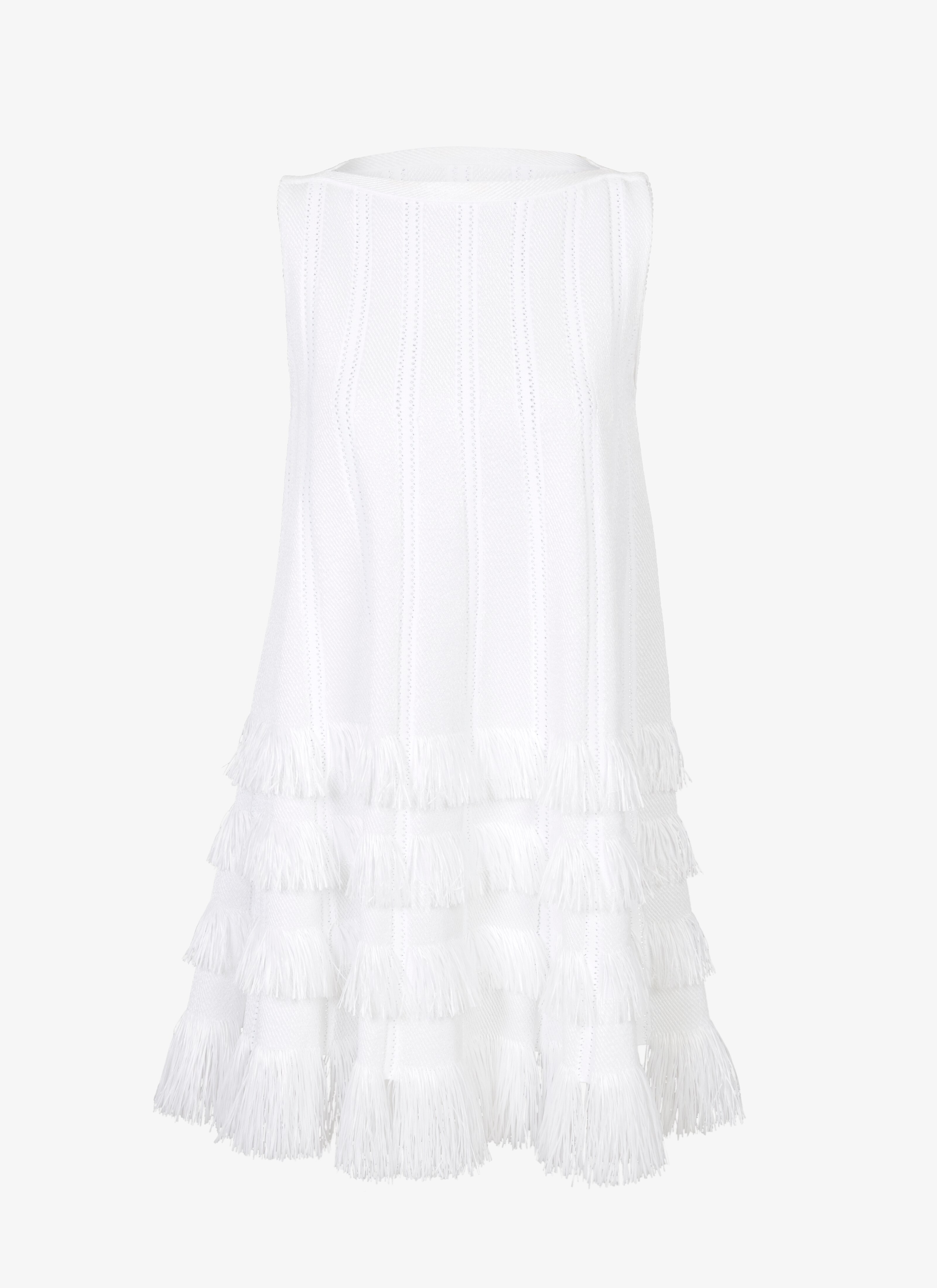 ALAÏA GILET BLANC