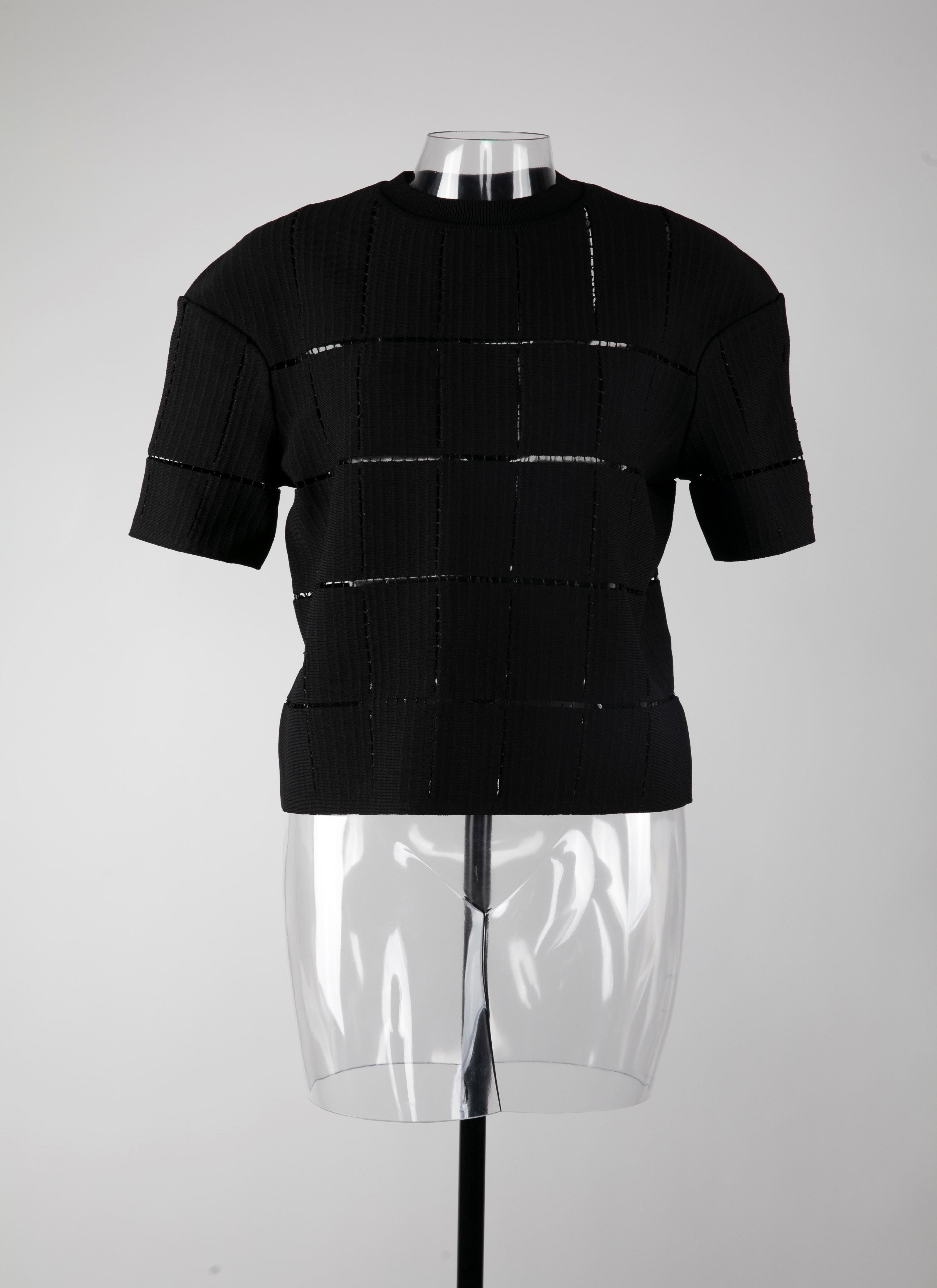 ALAÏA BLACK TOPS