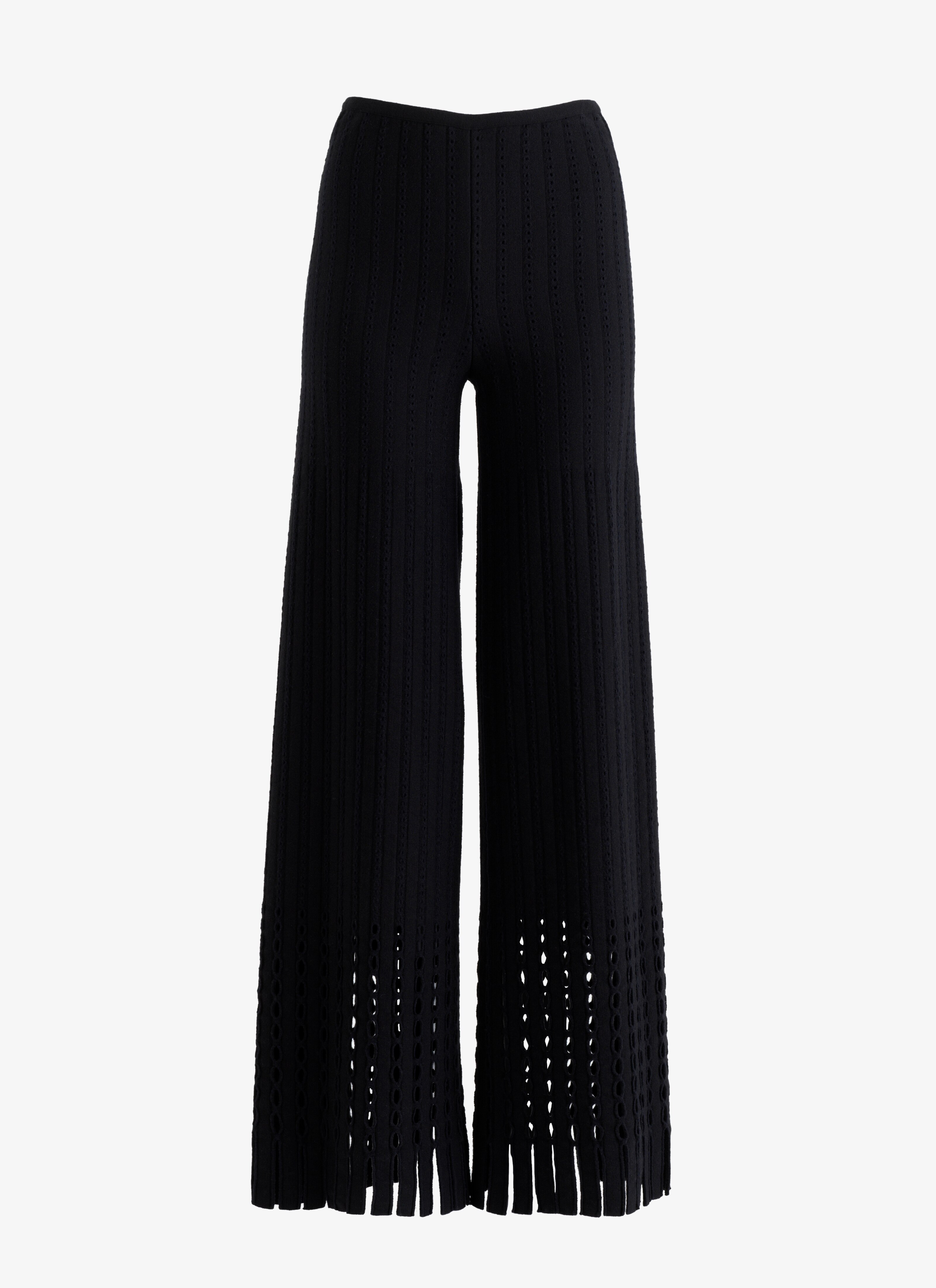 ALAÏA BLACK TROUSERS