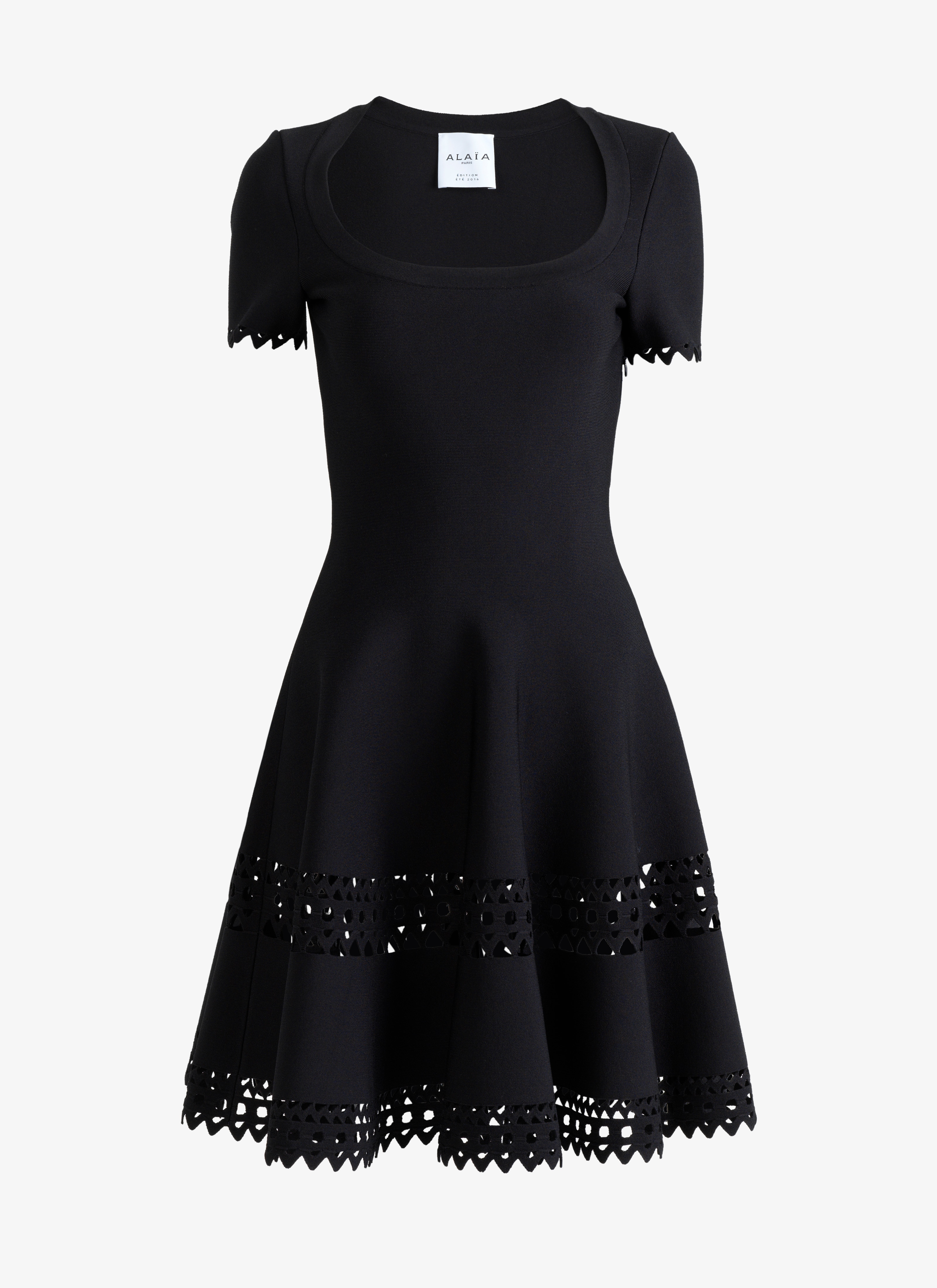 Alaïa 2016 エディション カットワーク ニットドレス | ドレス 