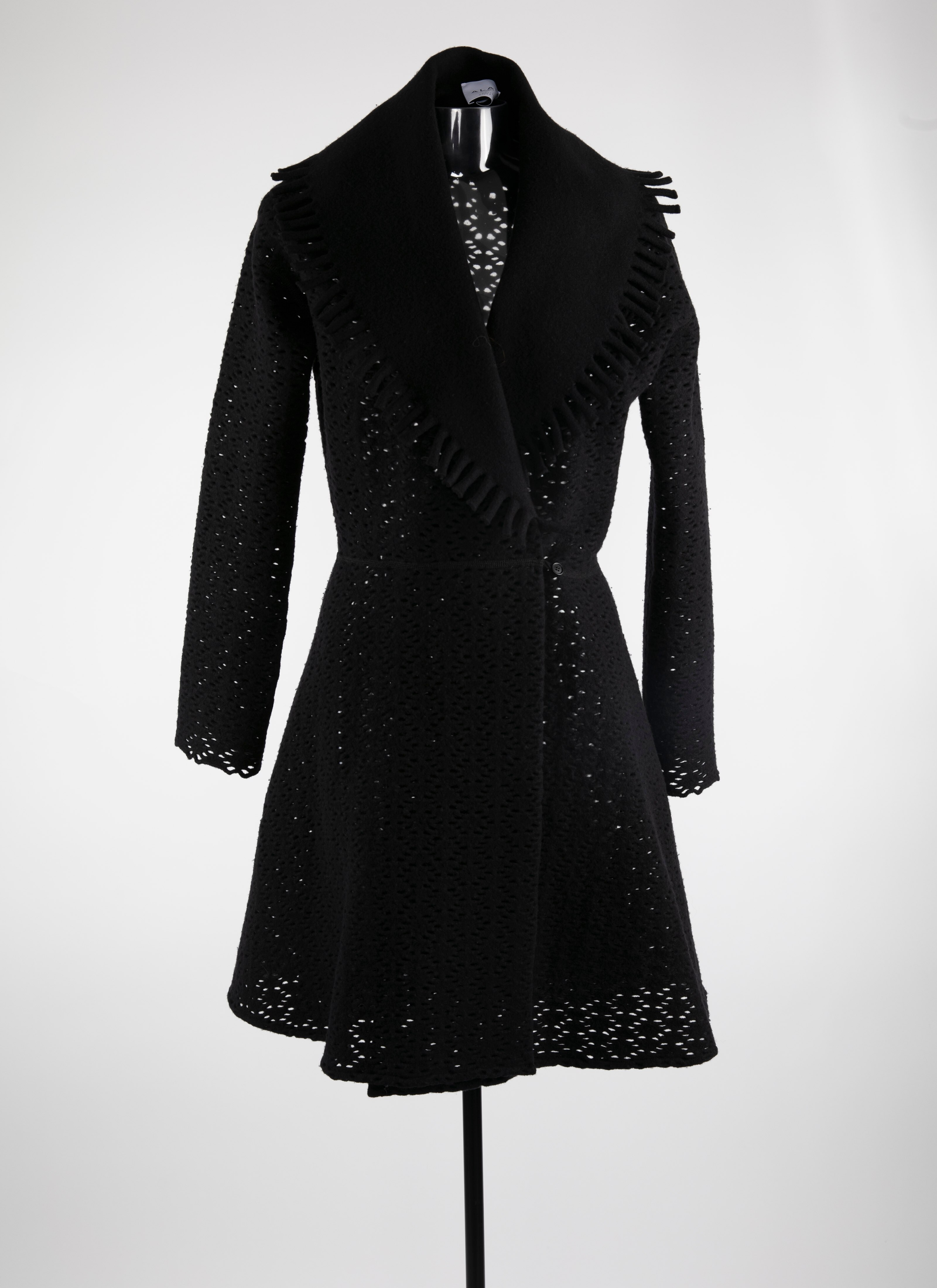 ALAÏA BLACK COATS