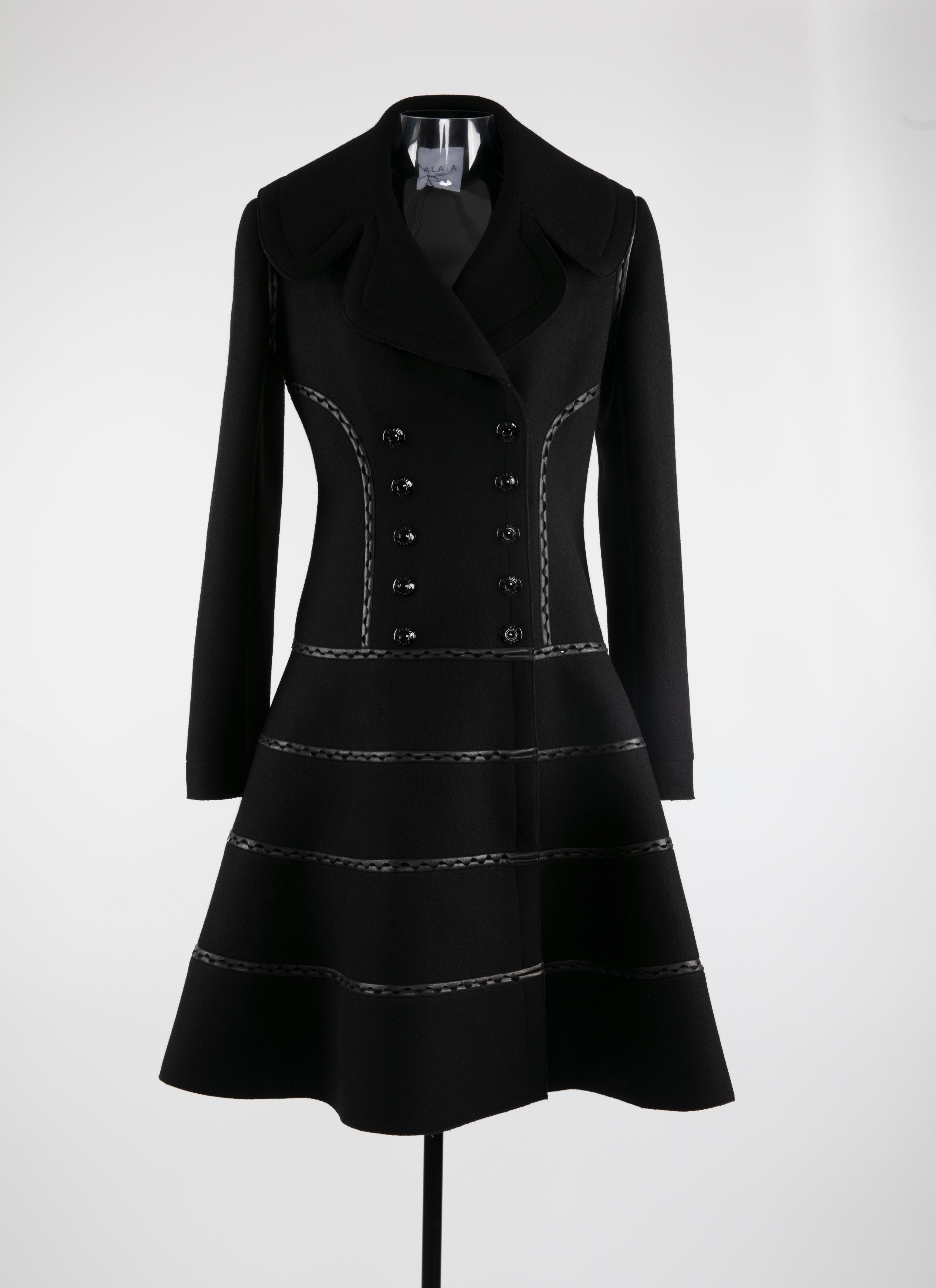 ALAÏA BLACK COATS