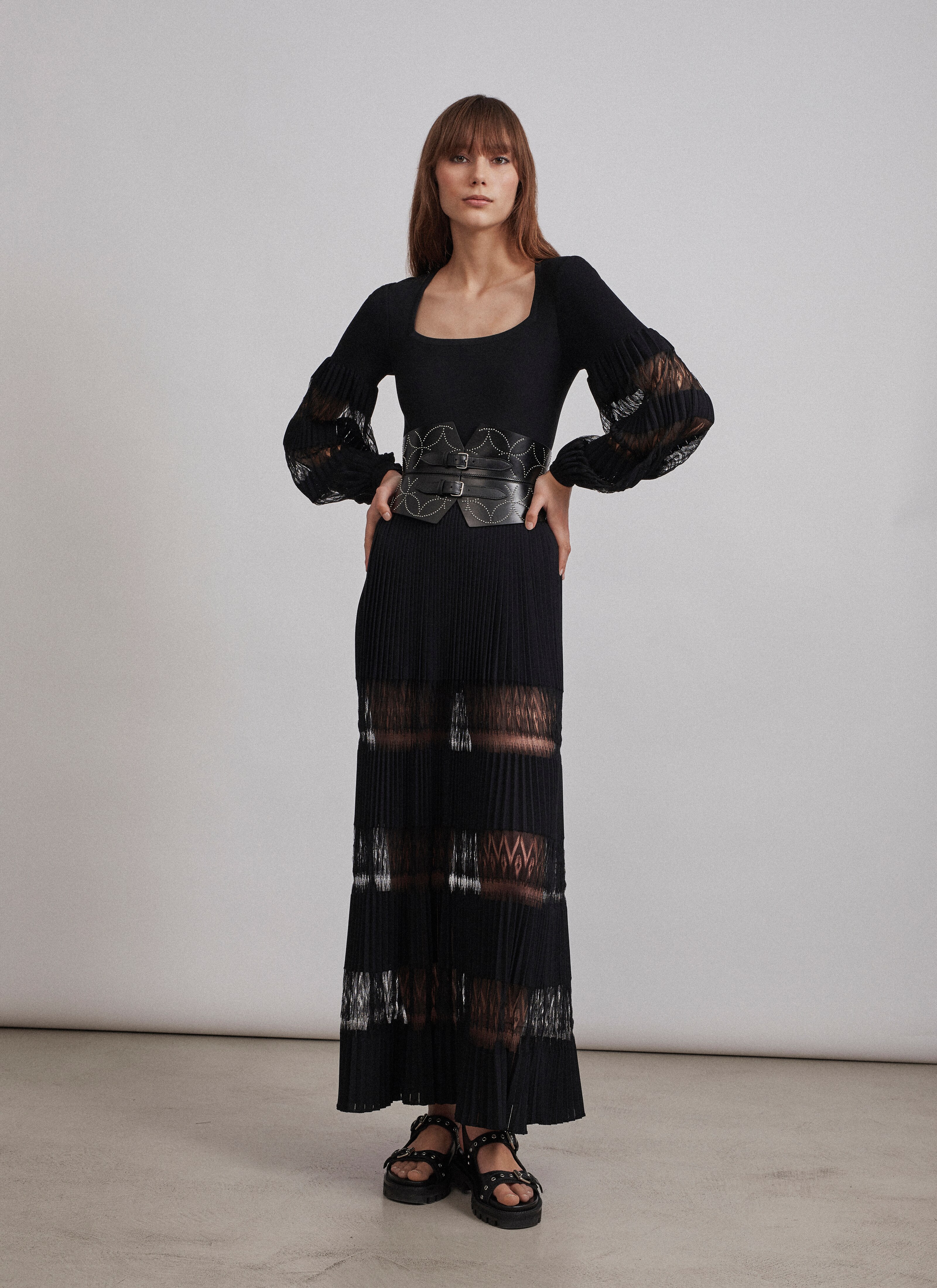 ALAÏA JUPES NOIR
