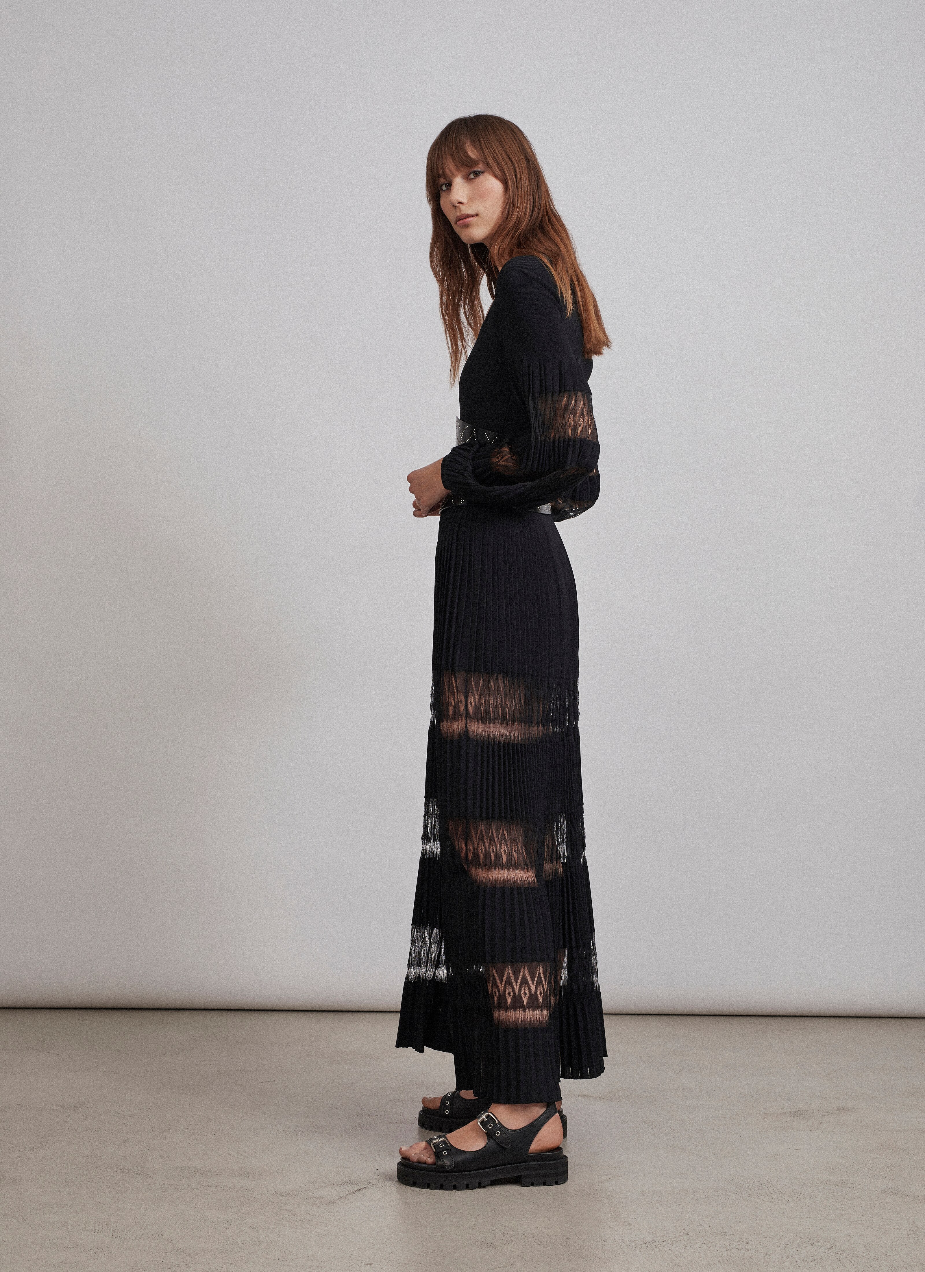 ALAÏA JUPES NOIR