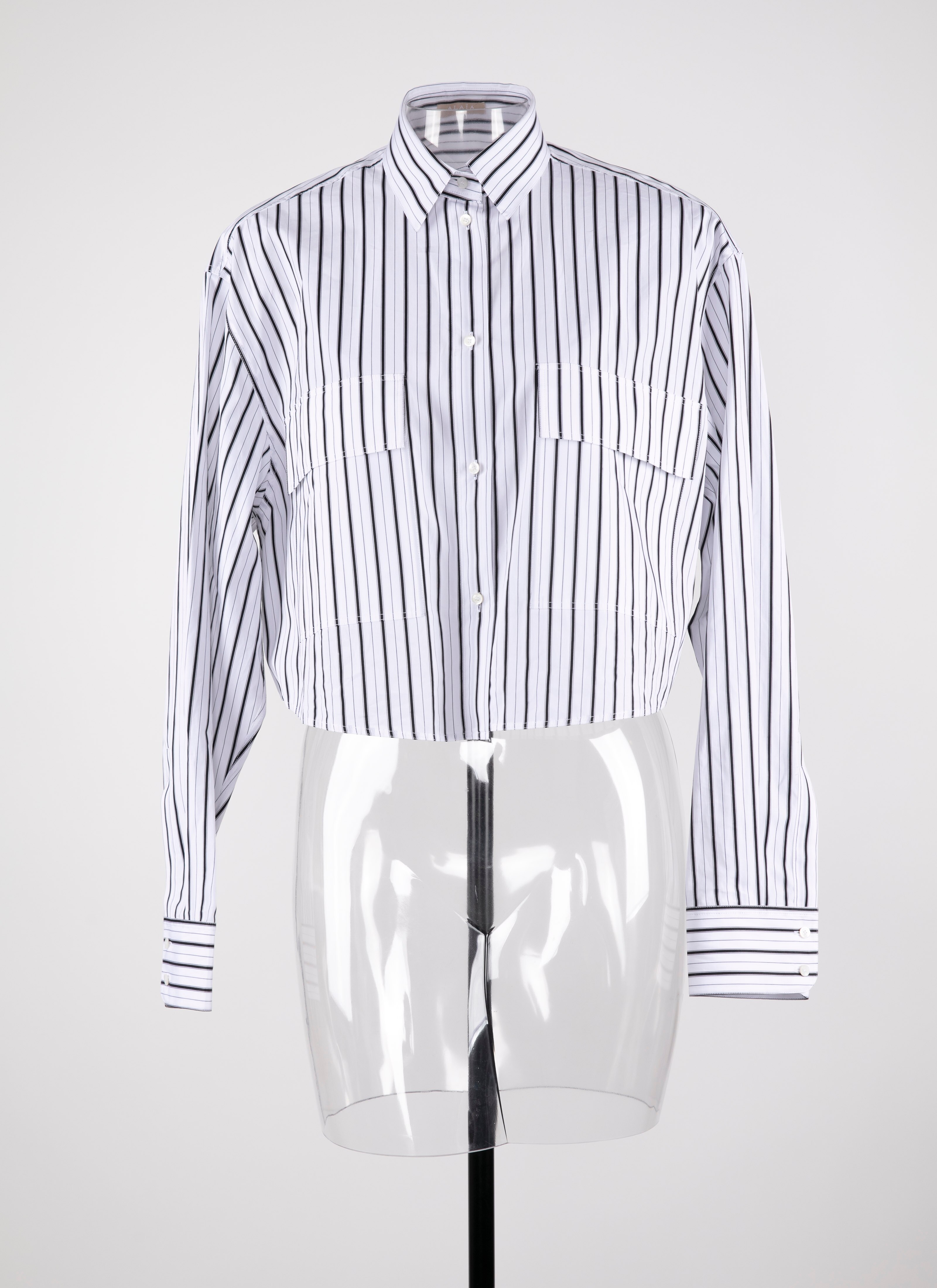 ALAÏA ホワイト/ブラック SHIRTS