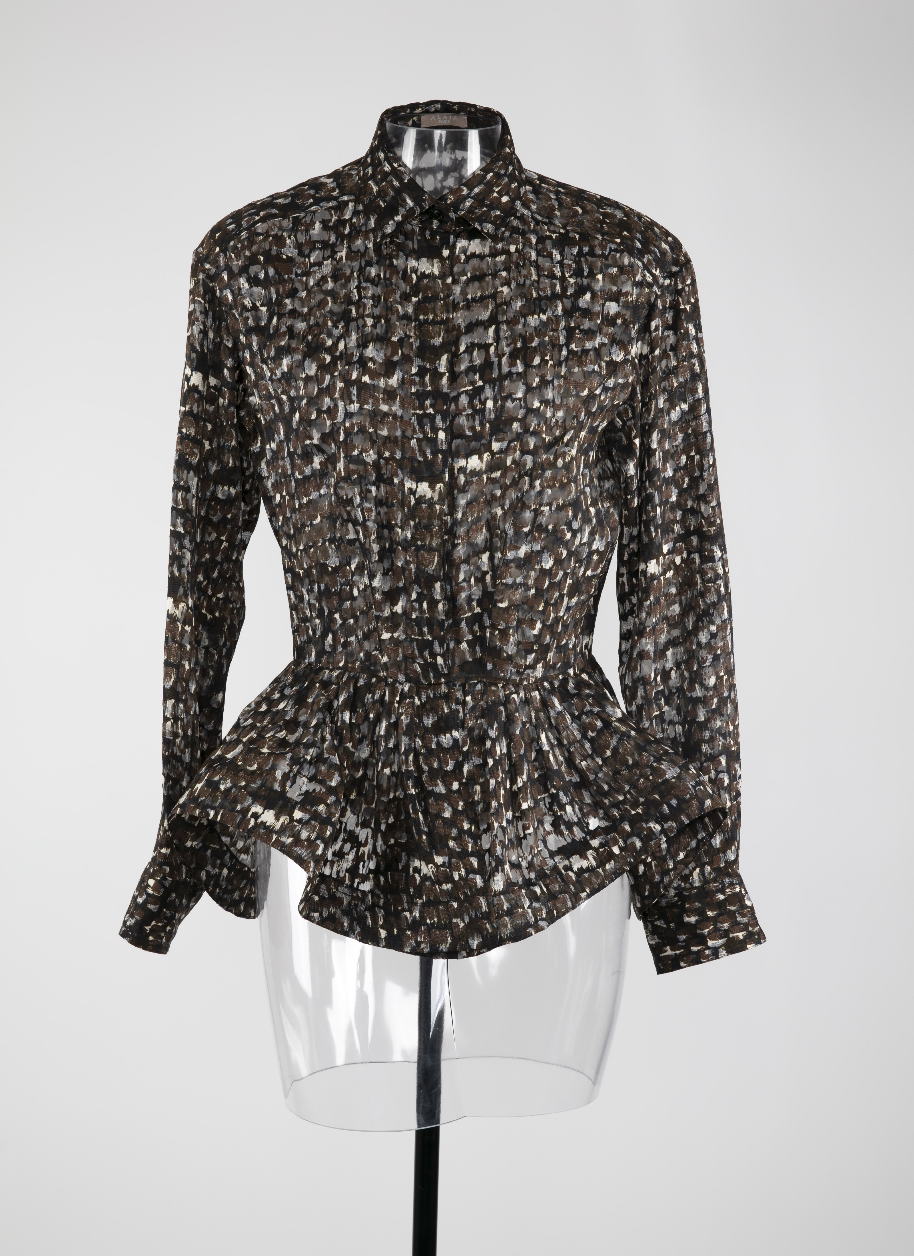 ALAÏA KAKI/BLACK SHIRTS