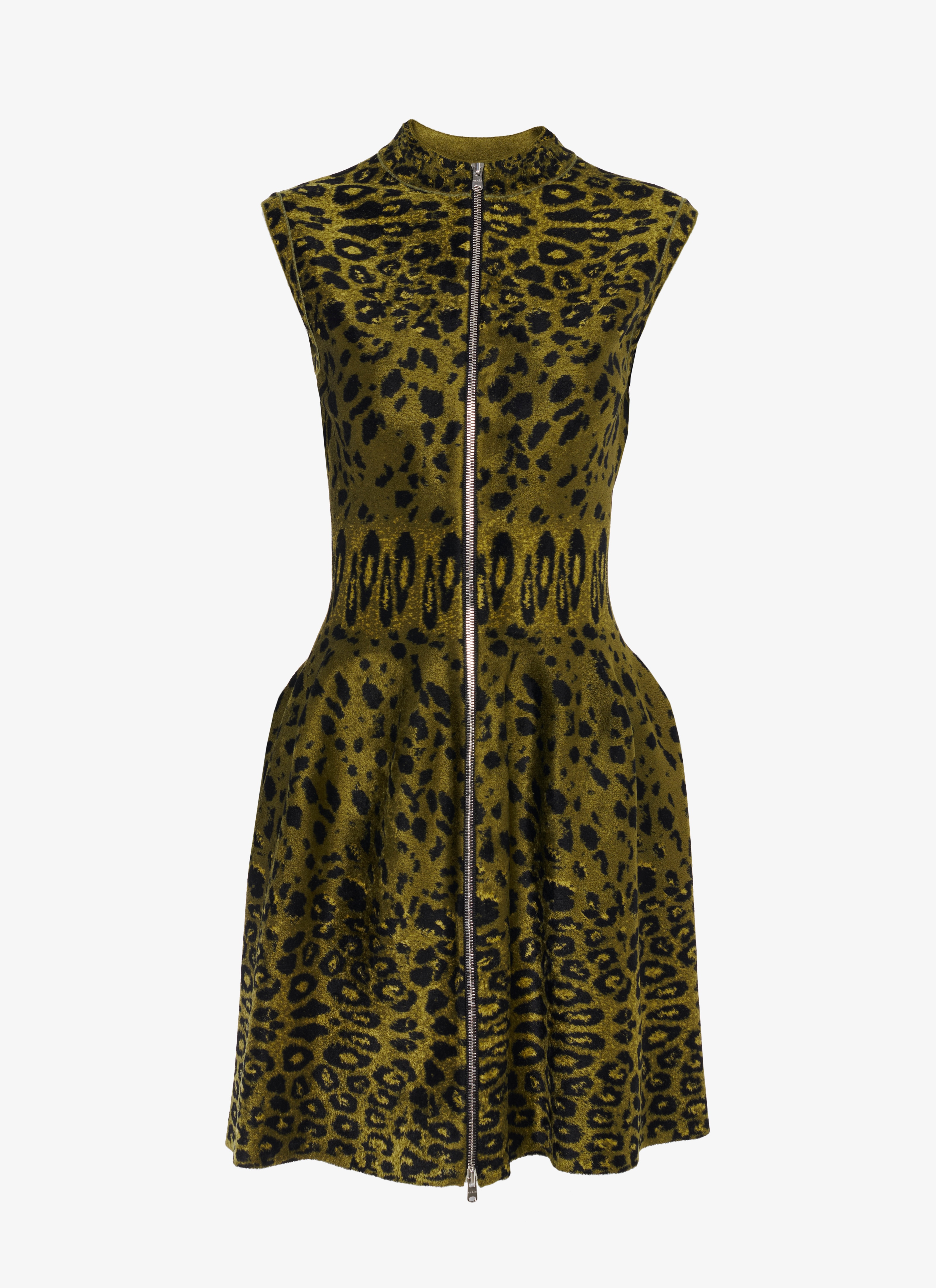 alaia velvet dress