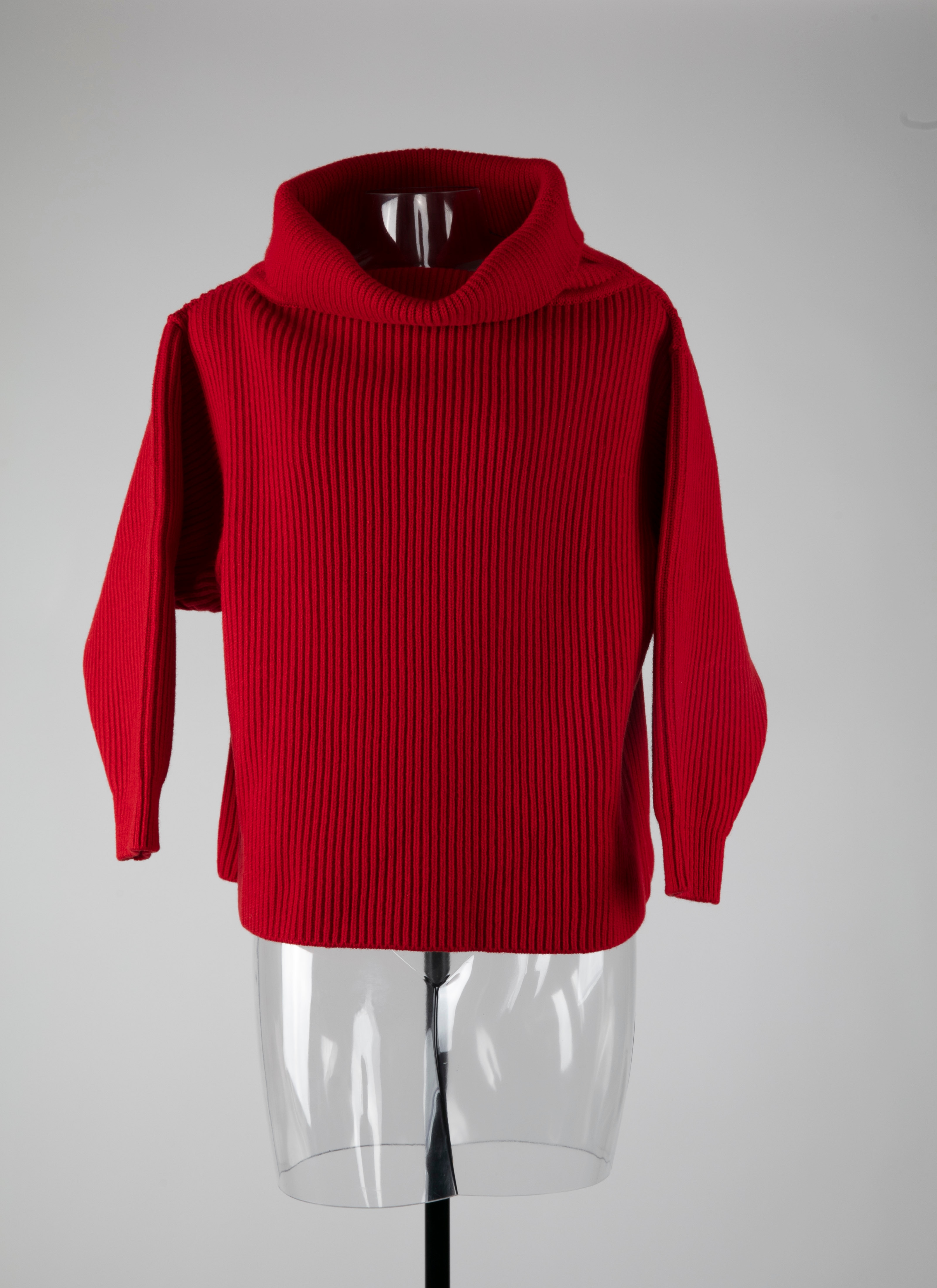 ALAÏA SCARLET CARDIGAN