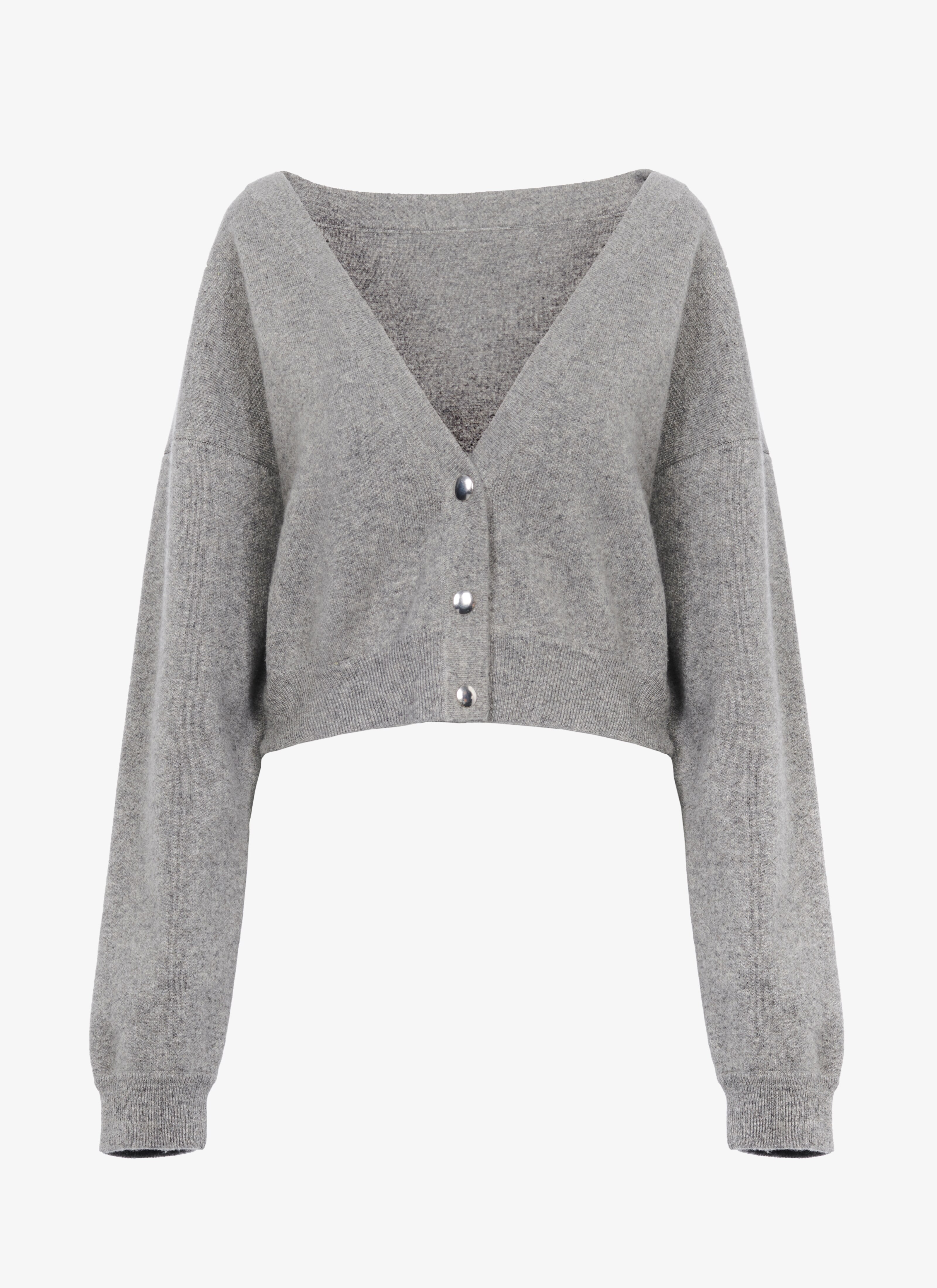 ALAÏA Women's Cropped Cashmere Cardigan