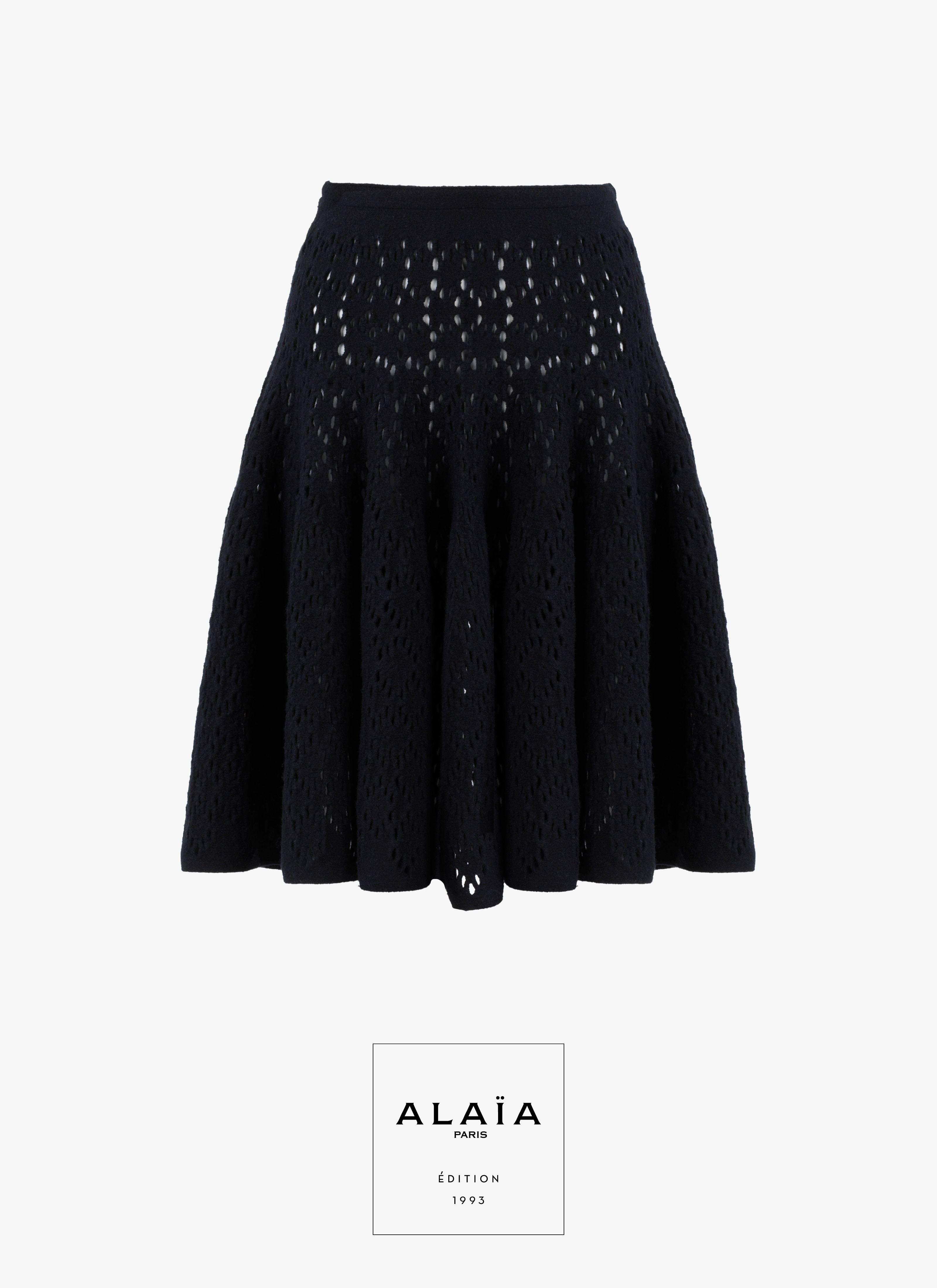 ALAÏA BLACK SKIRTS