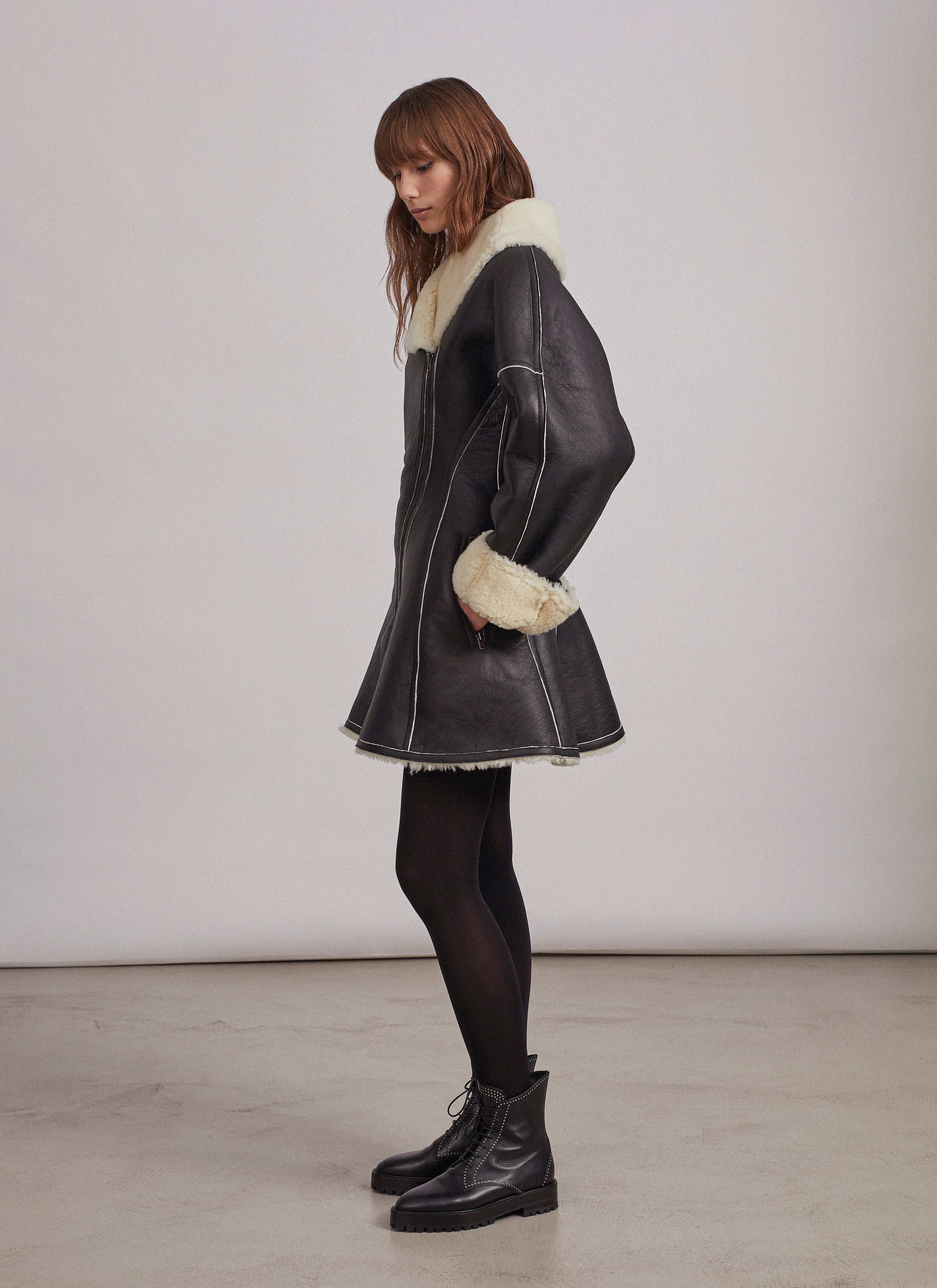 ALAÏA BLACK COATS