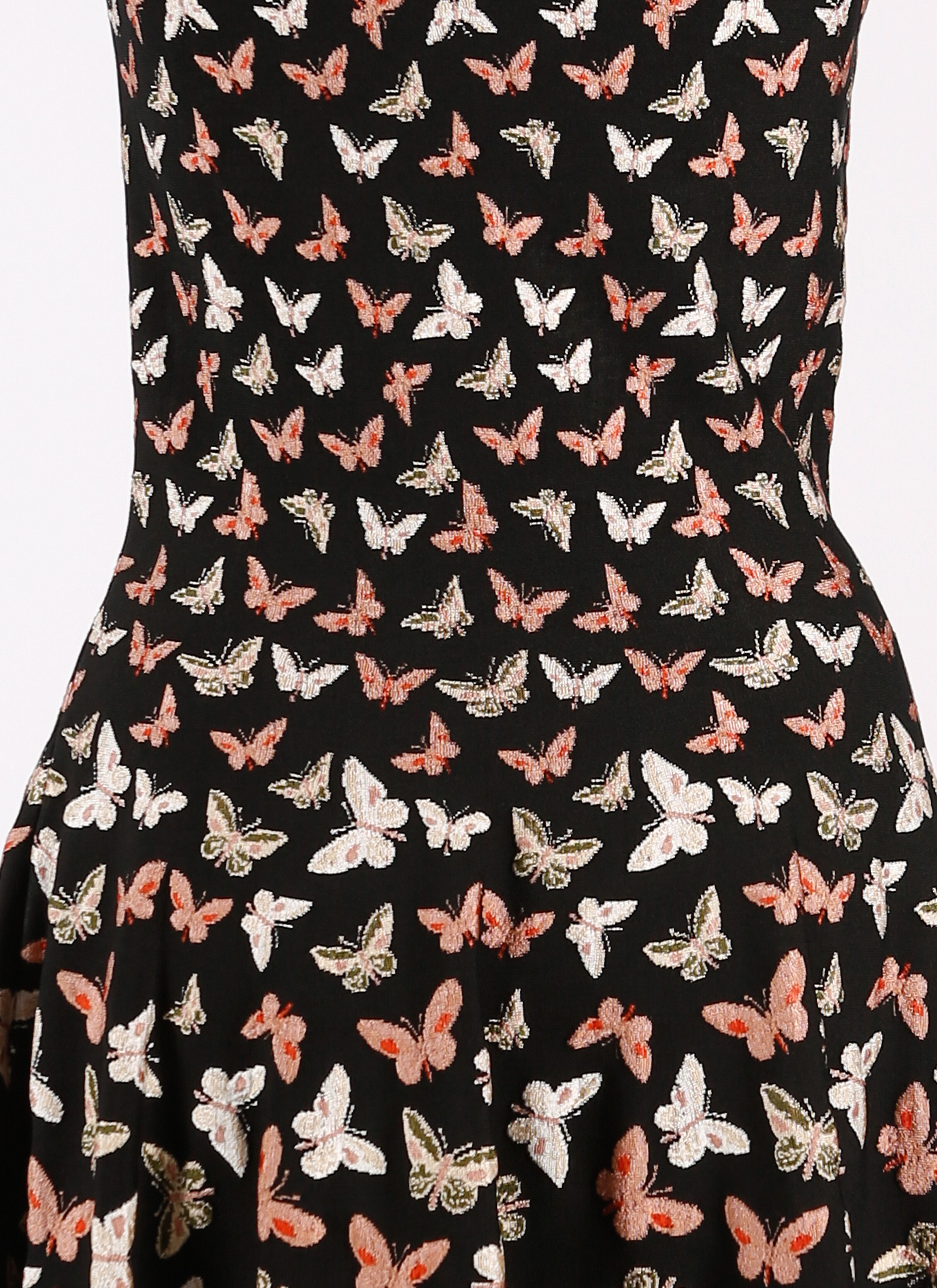 ALAÏA Women's SLEEVELESS DRESS BUTTERFLY MULTICOLOR ALAÏA CH