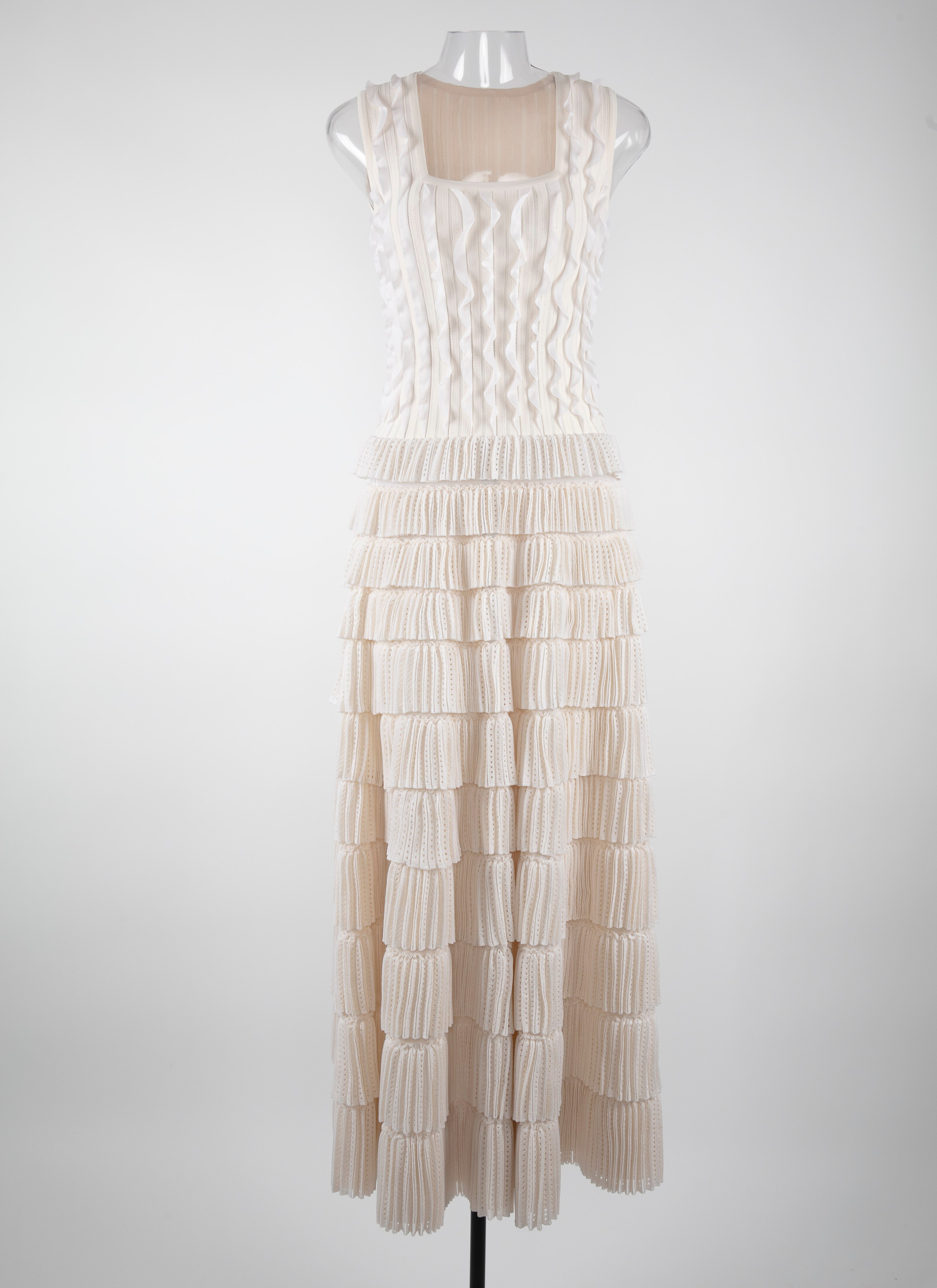 ALAÏA IVORY DRESSES
