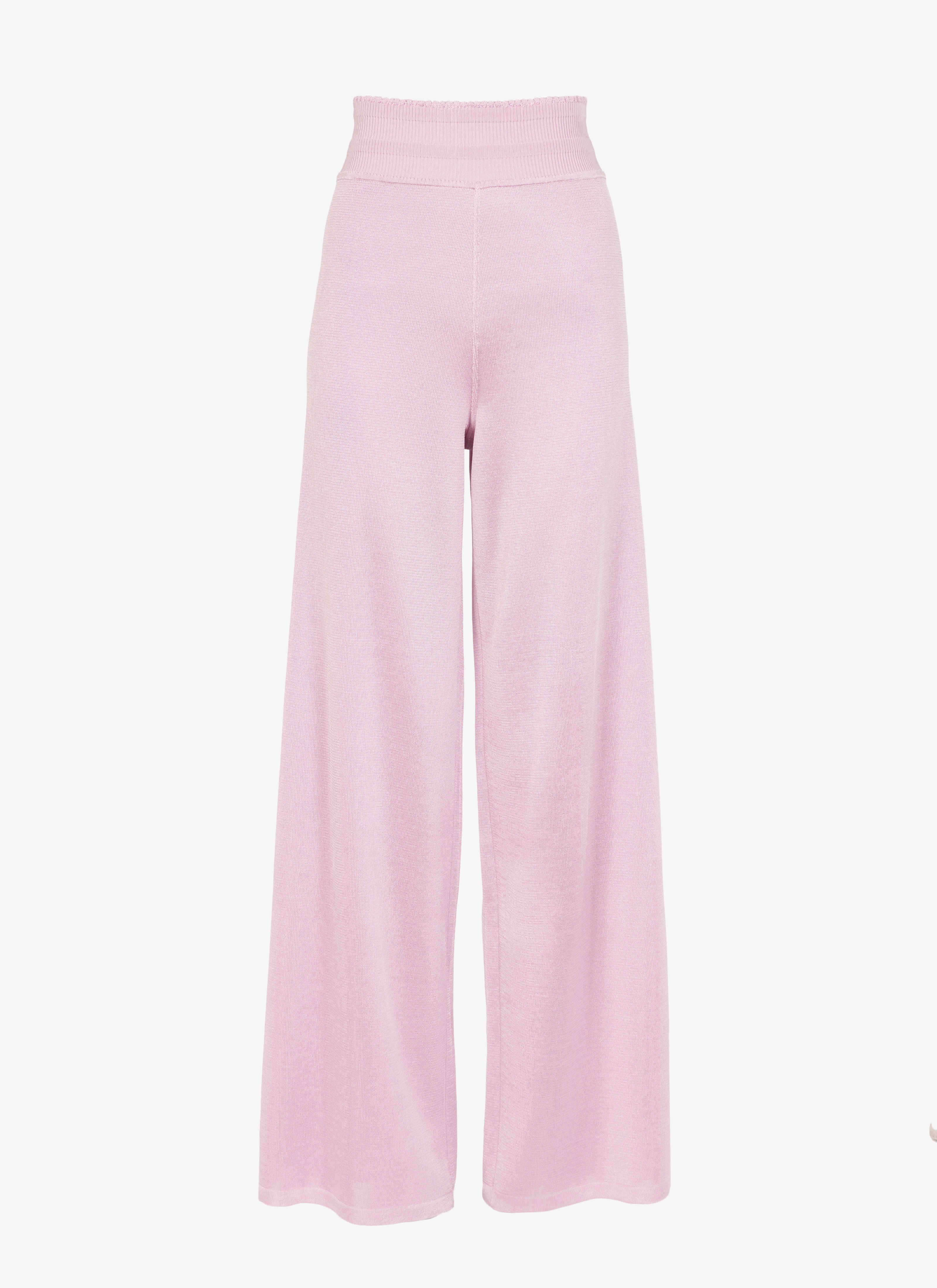 ALAÏA PALE PINK EDITION 1993 WIDE FLARED PANTS