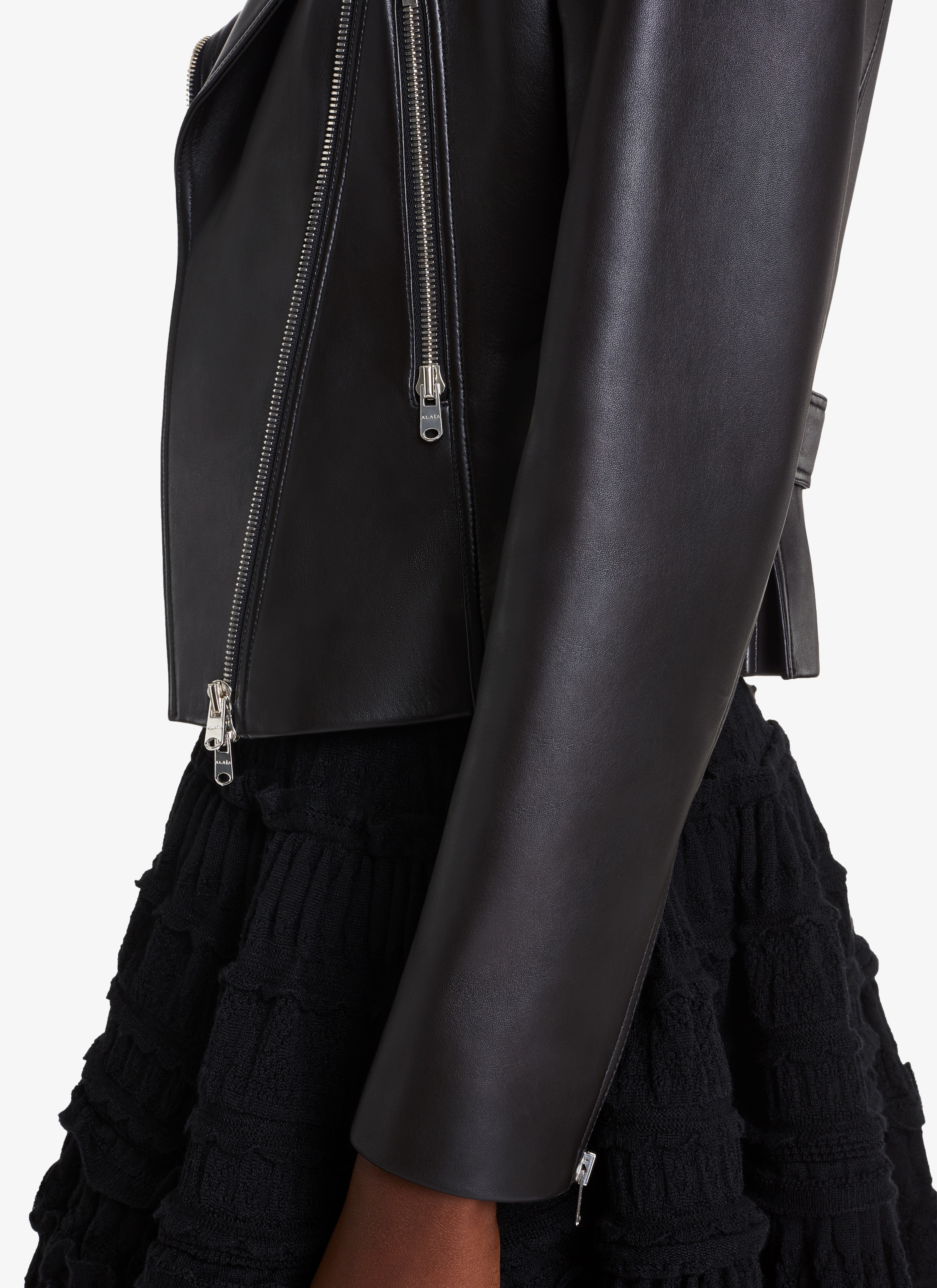 ALAÏA BLACK EDITION 2004 BIKER JACKET