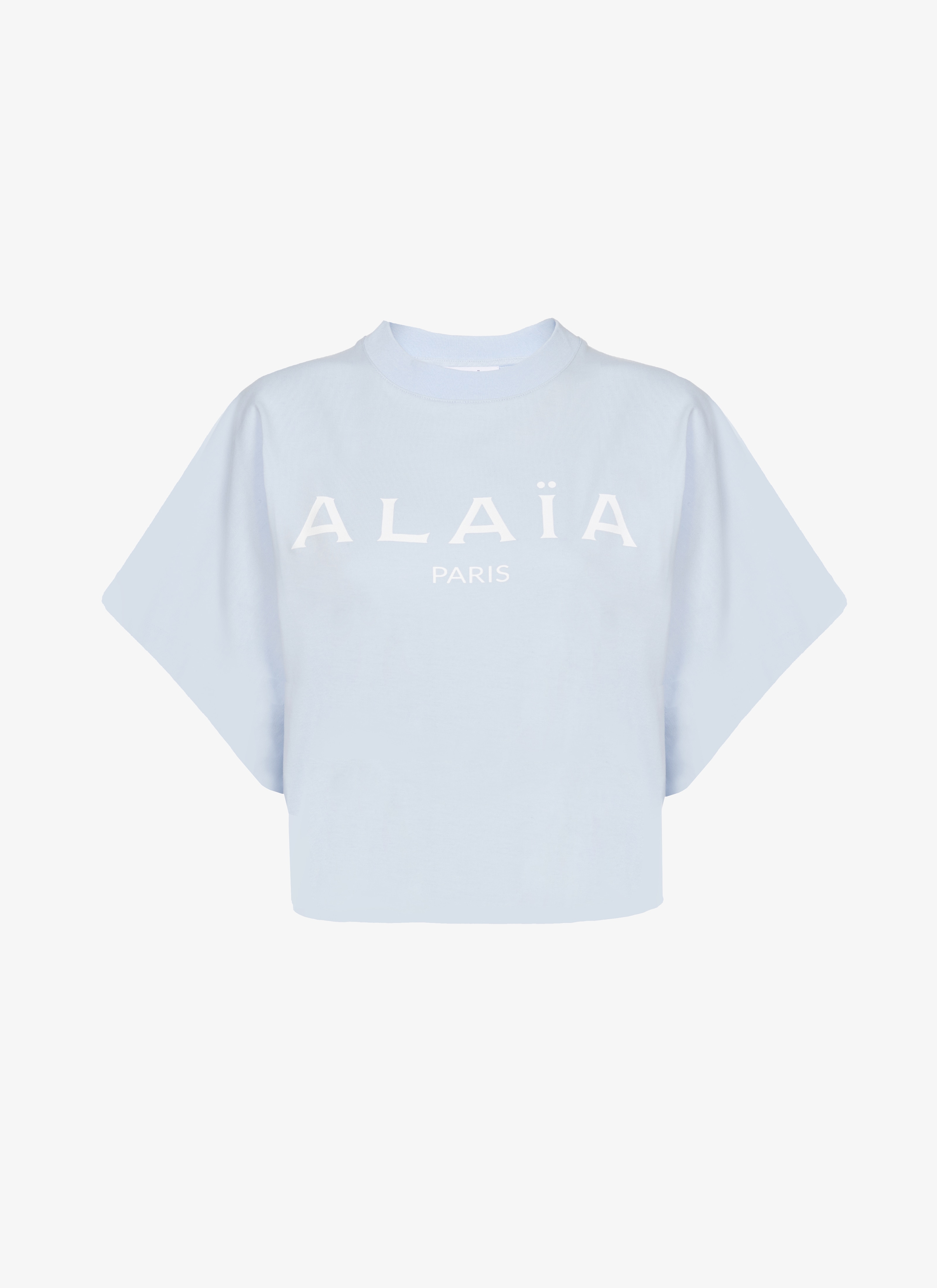 JERSEY T-SHIRT ALAÏA LOGO maison-alaia.com