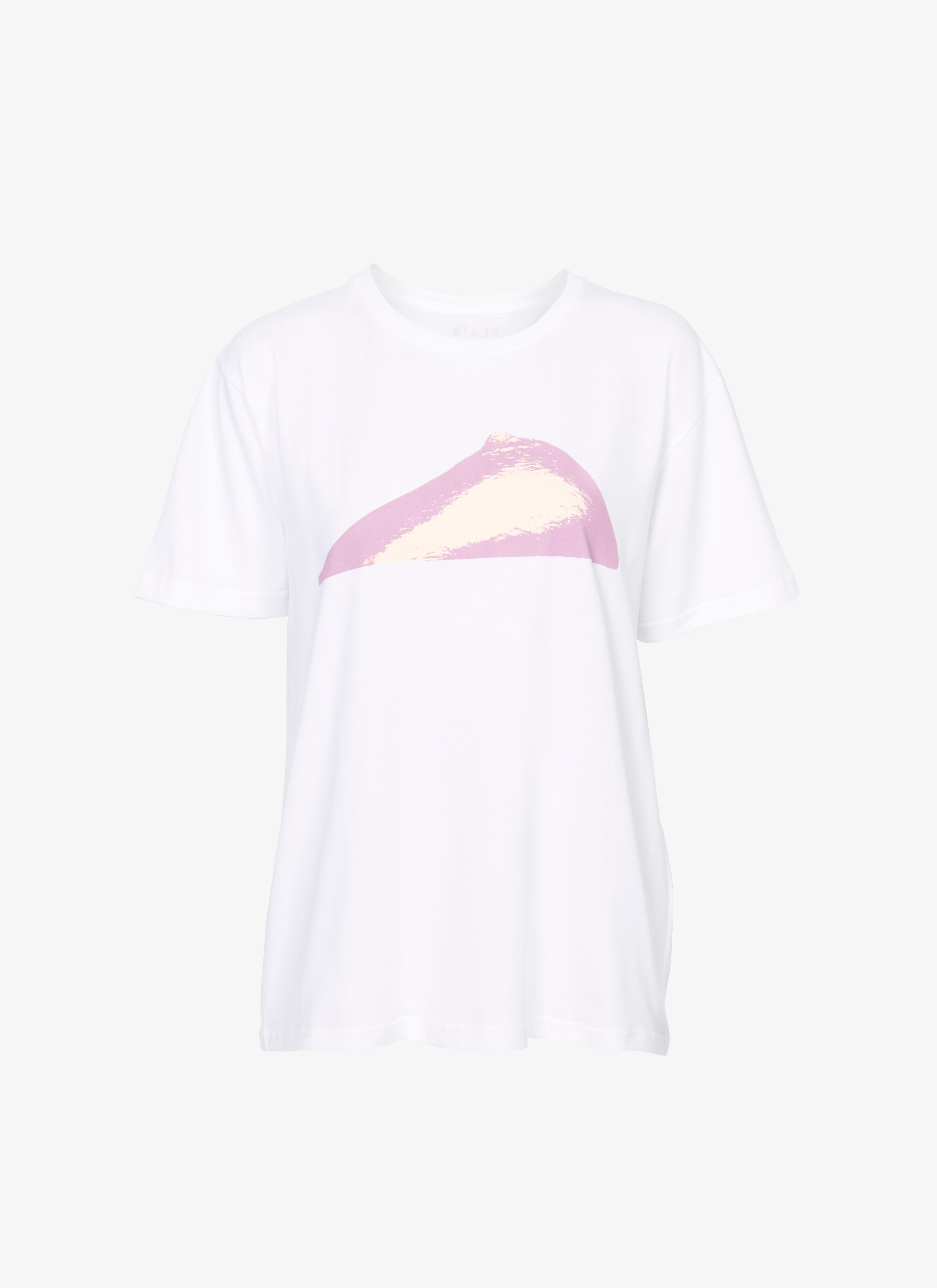 ALAÏA WHITE CÉSAR JERSEY T-SHIRT