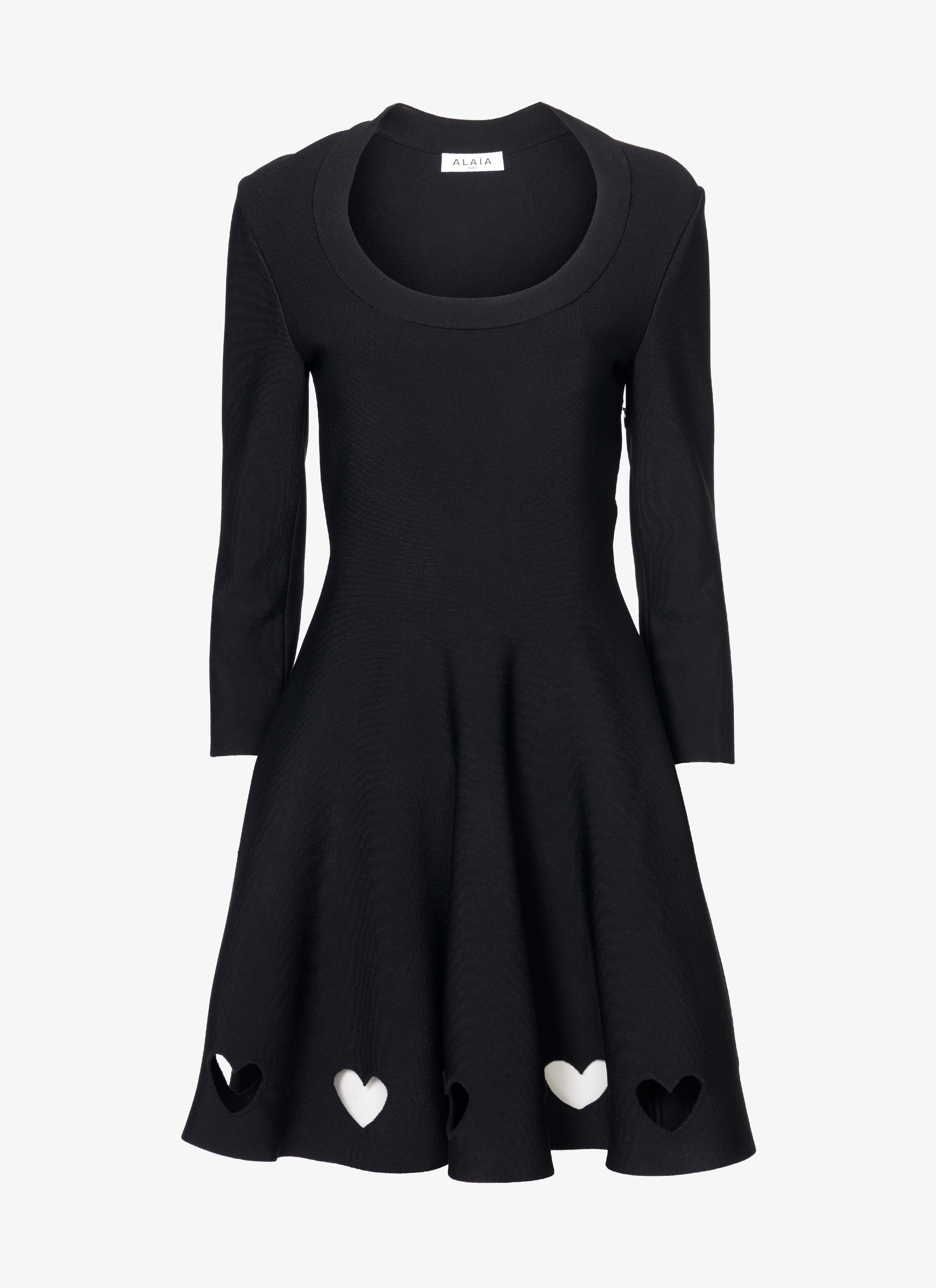 kids black skater dress