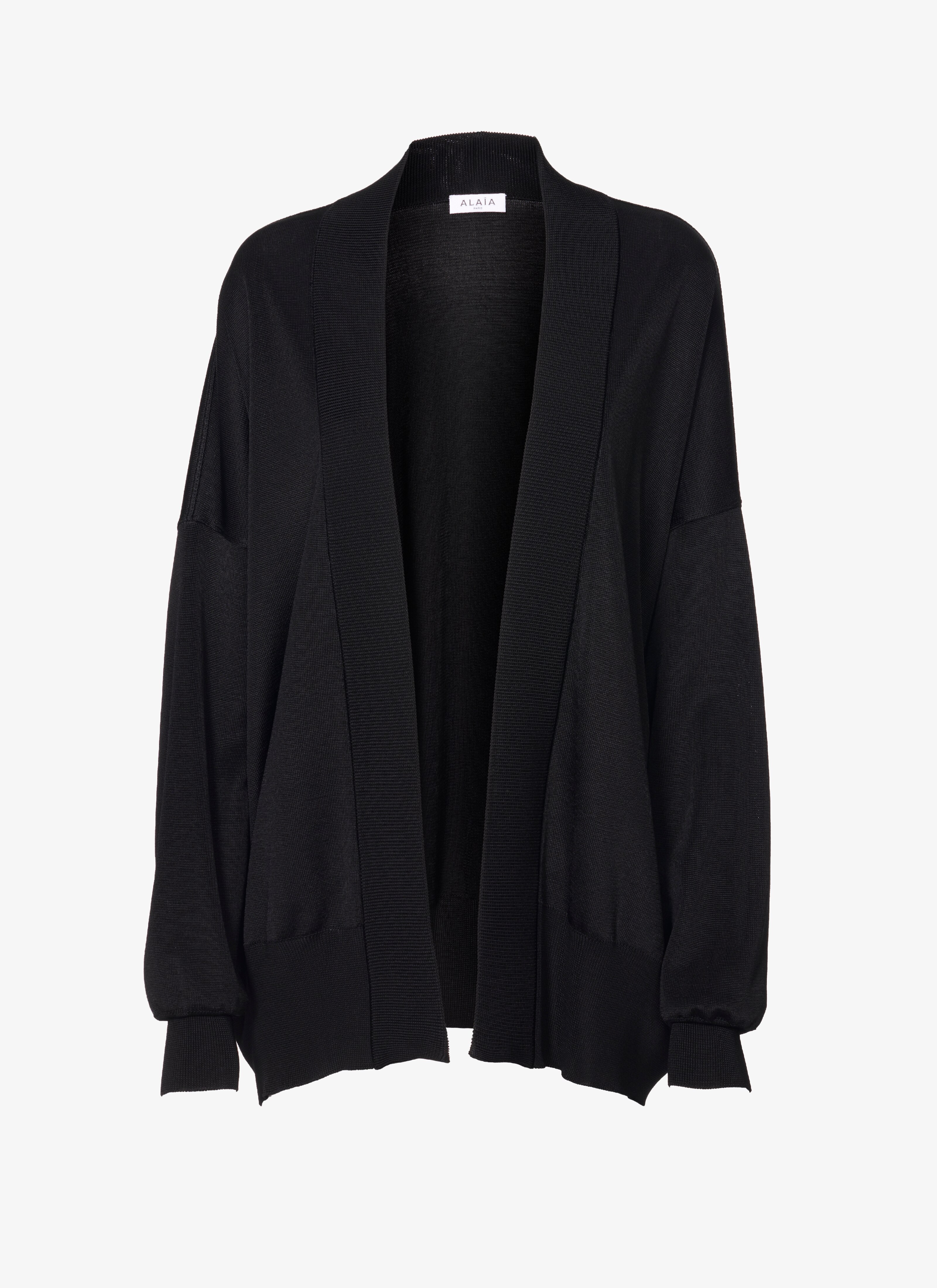 OVERSIZE KNIT CARDIGAN maison-alaia.com