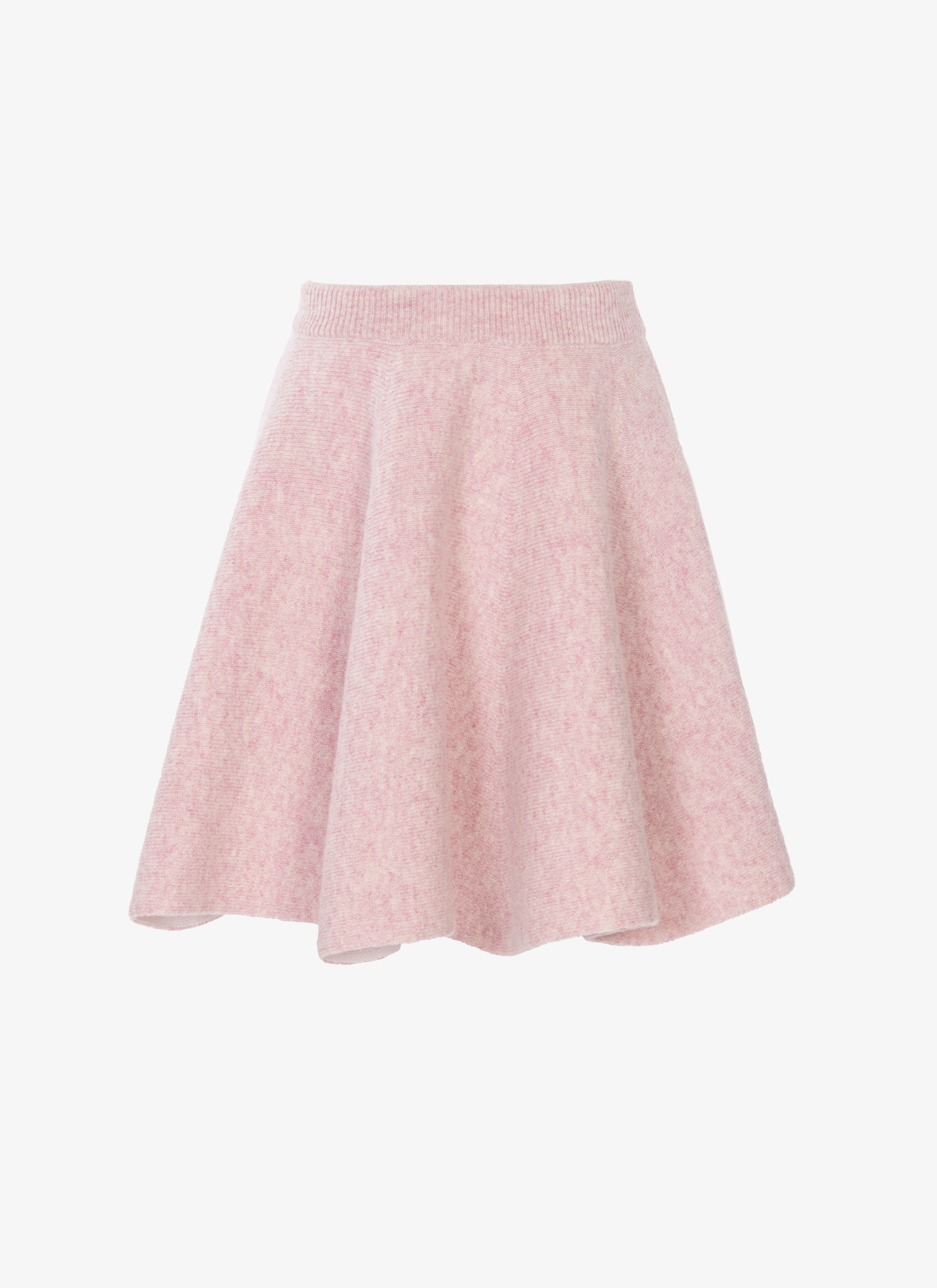 ALAÏA Women's SHETLAND WOOL MINI SKIRT