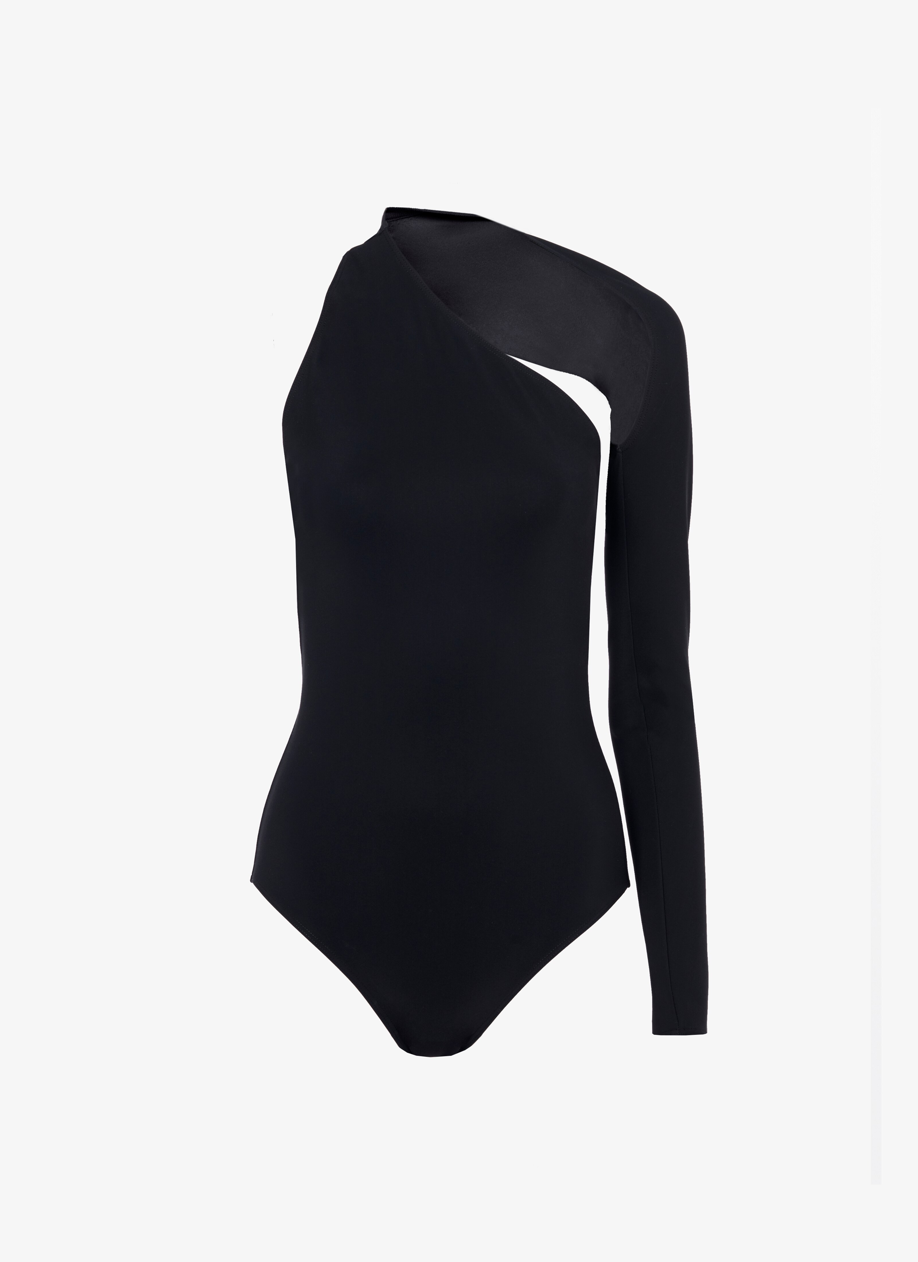 ONE-SLEEVE SWIMSUIT maison-alaia.com