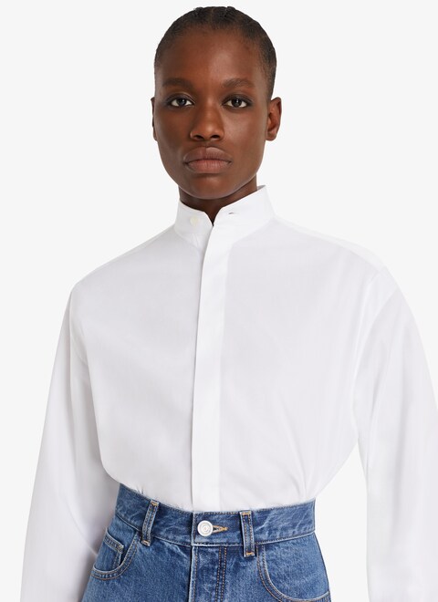 Poplin body-shirt - maison-alaia.com