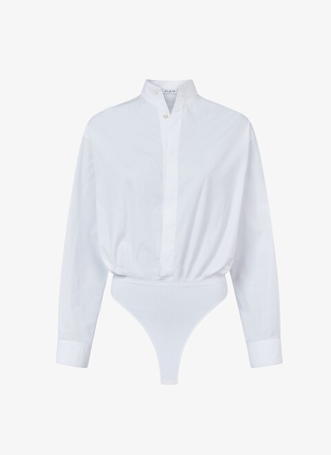 Poplin body-shirt - maison-alaia.com