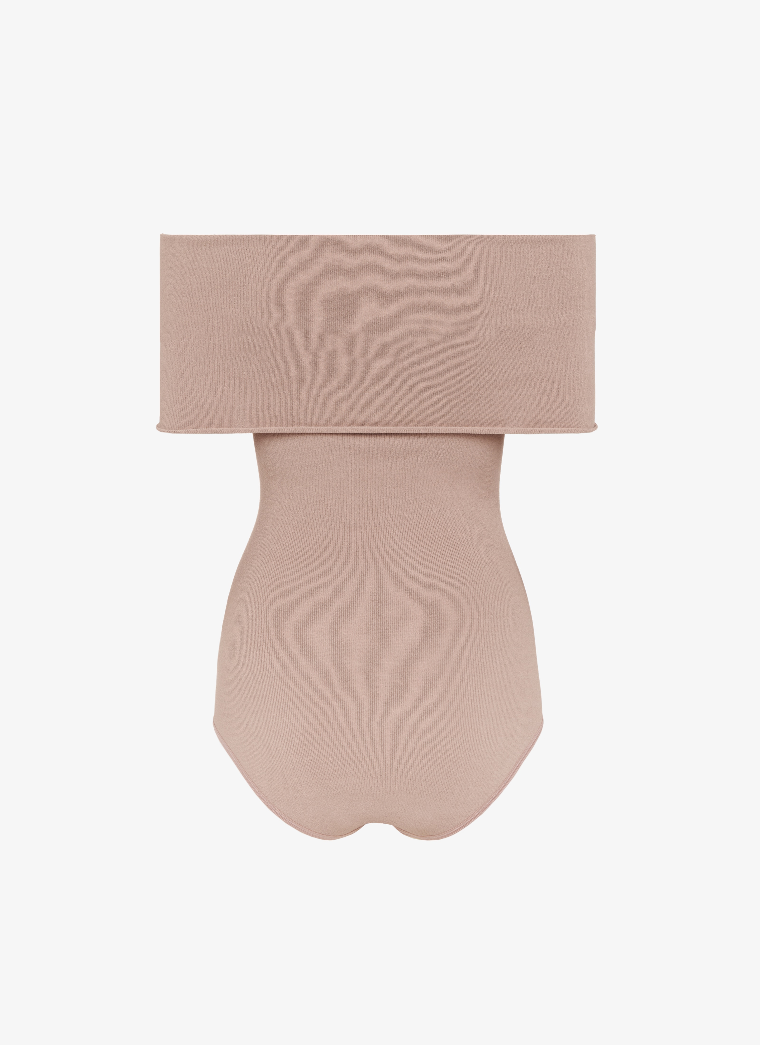 ALAÏA NUDE OFF-SHOULDER BODY
