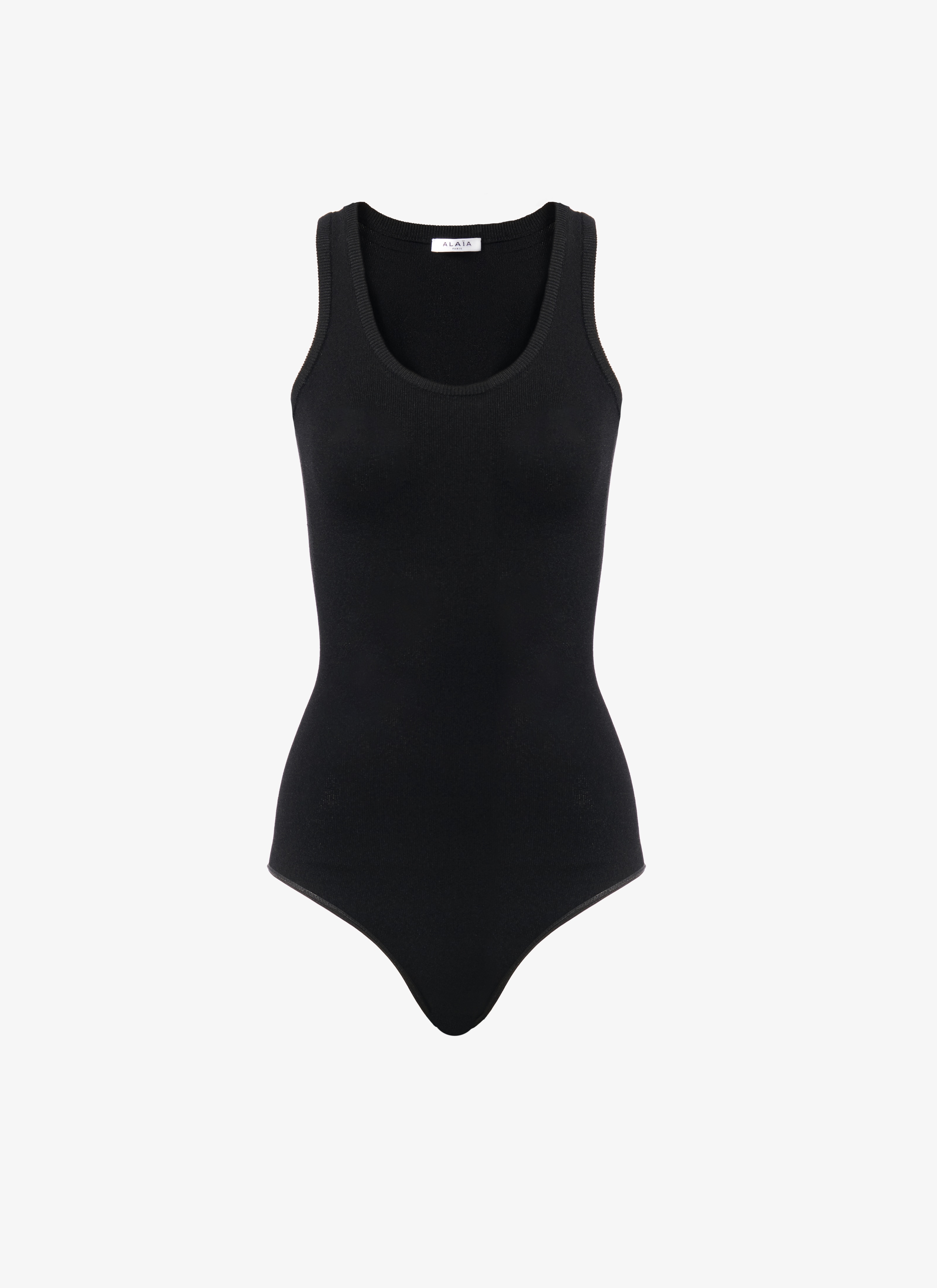 Women's Black Tank Body | ALAÏA CZ