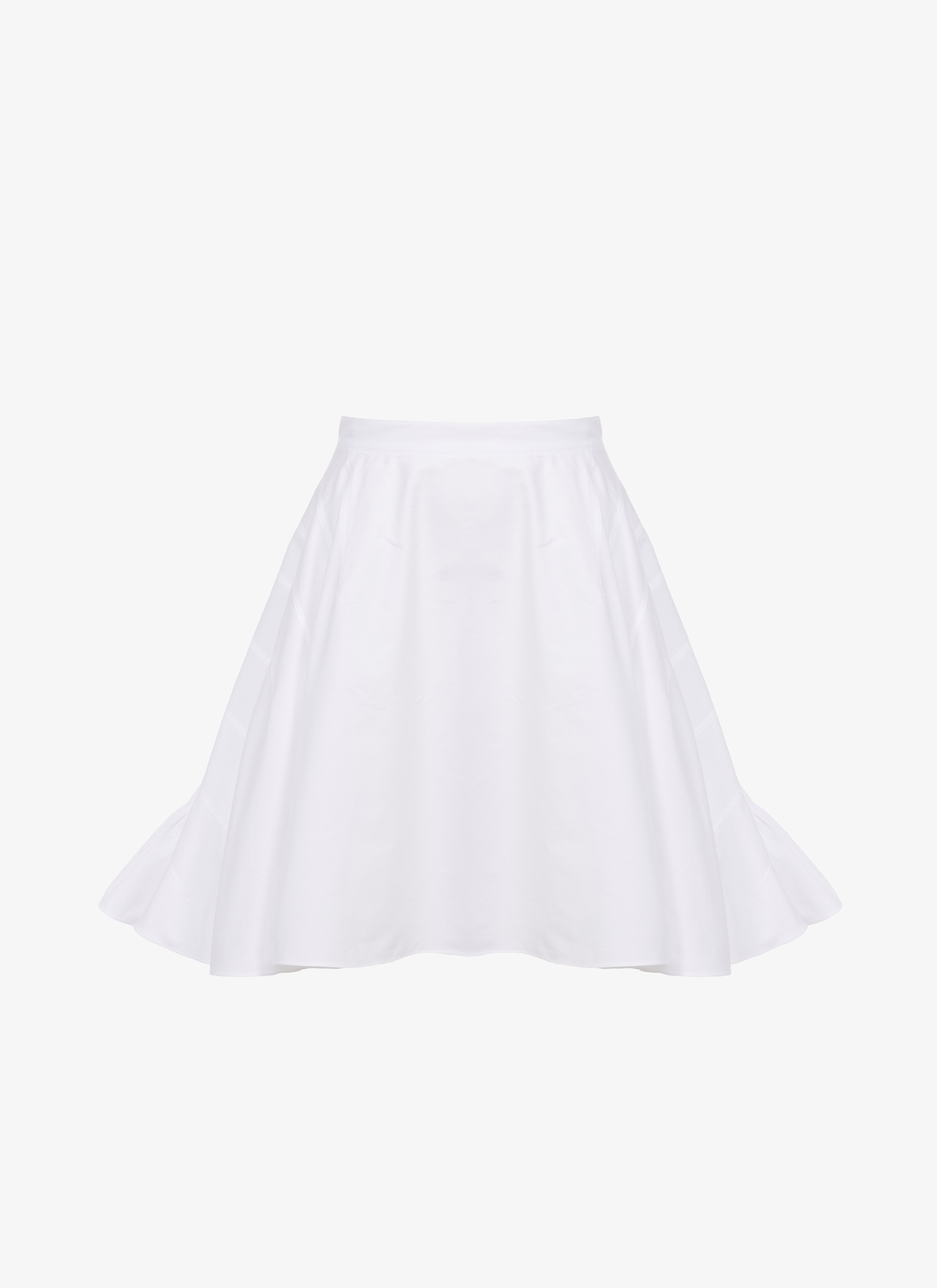 Ruffle Skirt in cotton maison-alaia.com