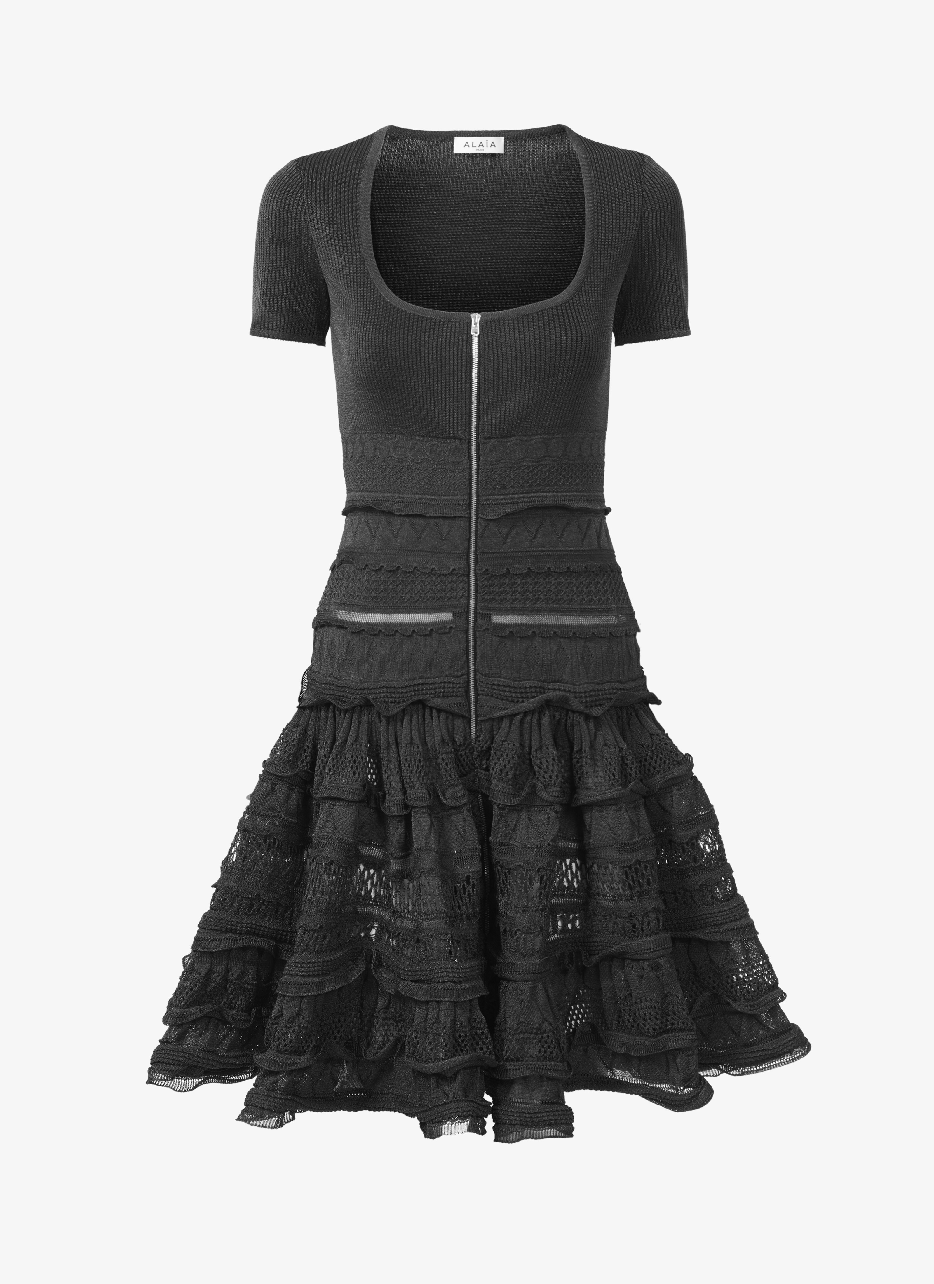 Zipped Crinoline Dress maison-alaia.com
