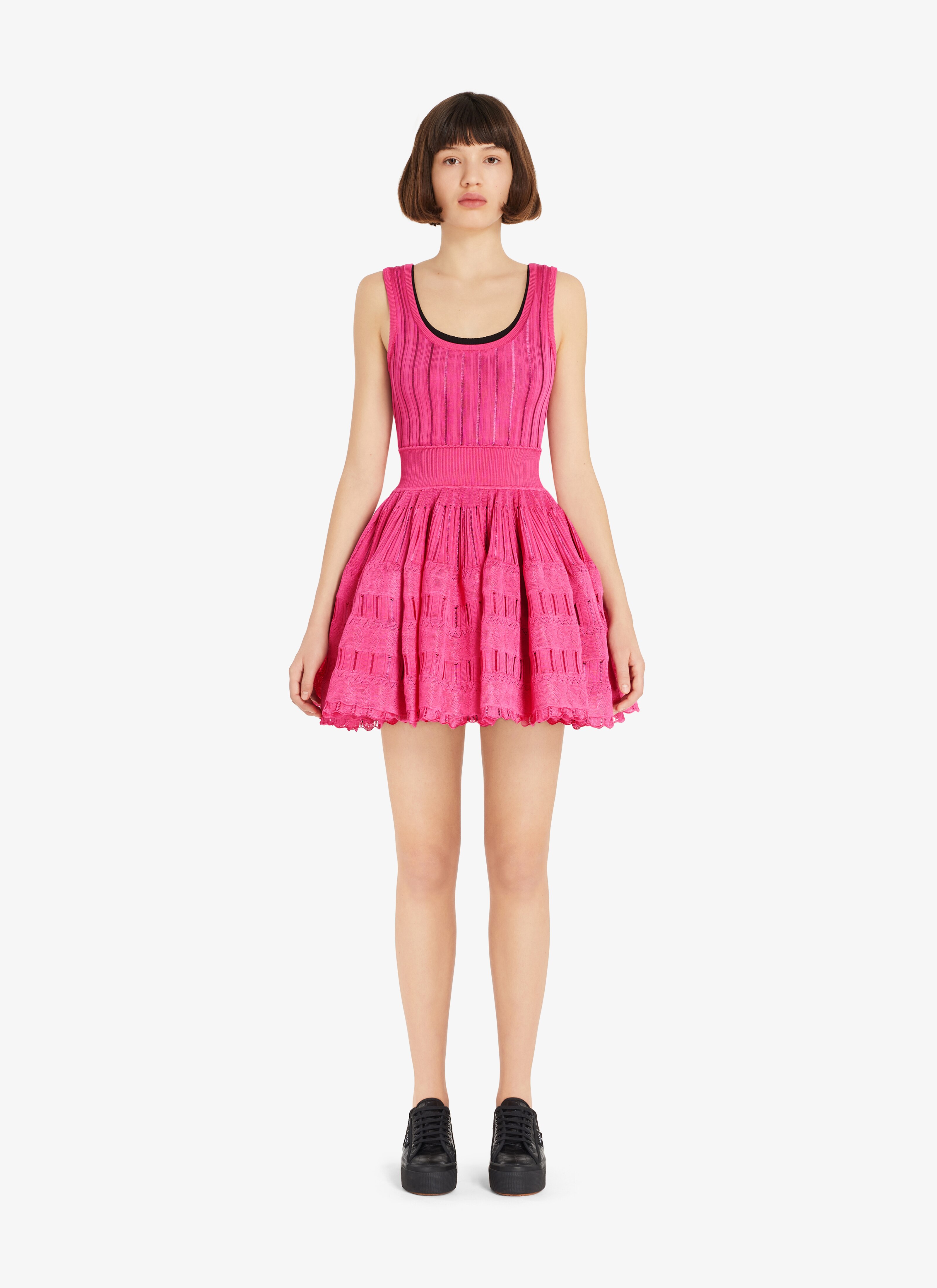 Shiny crinoline dress - maison-alaia.com
