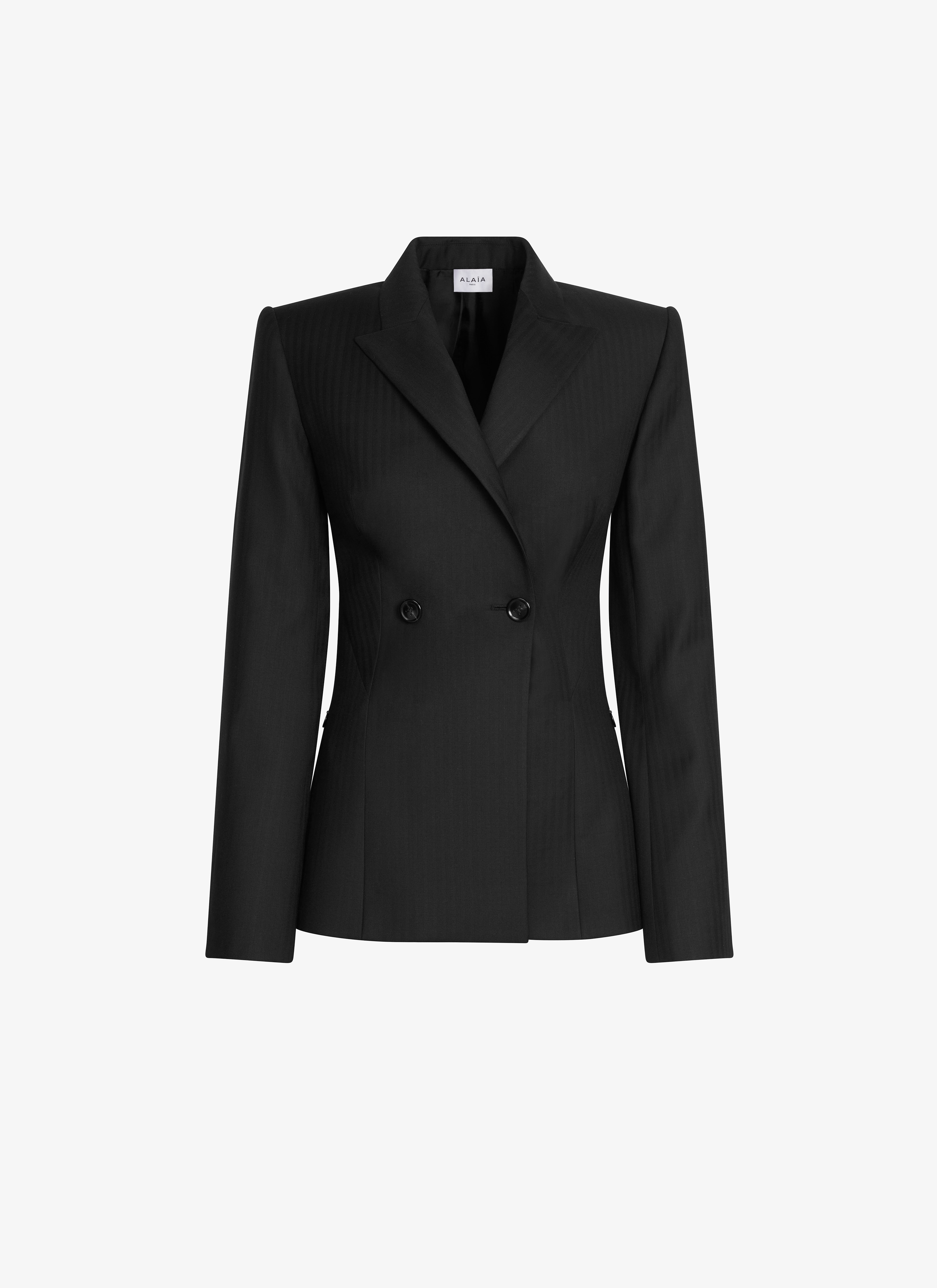 ALAÏA Women\'s Black Tailored Jacket | ALAÏA US