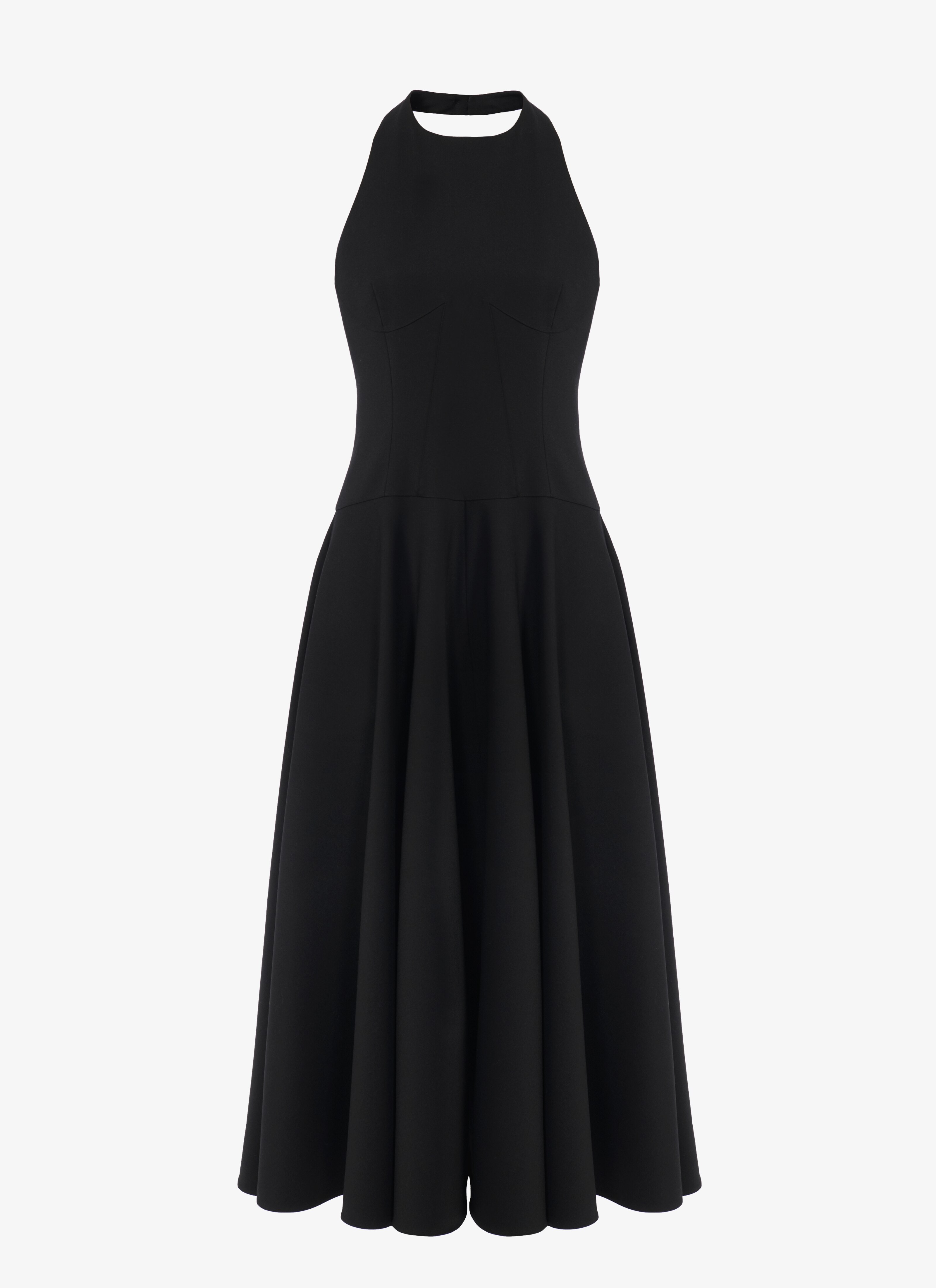 Long Sun-Dress in wool maison-alaia.com