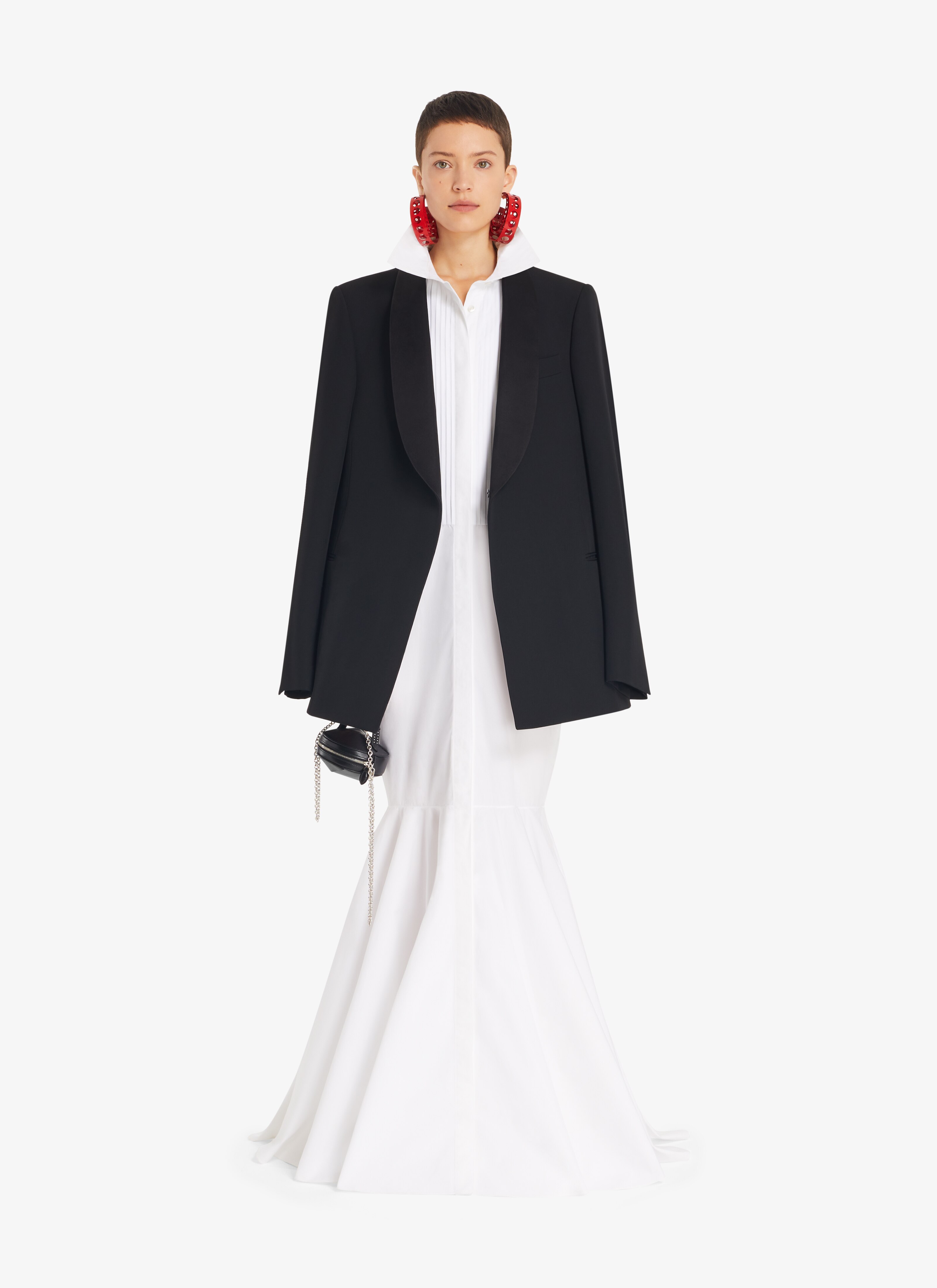 ALAÏA GIACCA DA SMOKING NERO