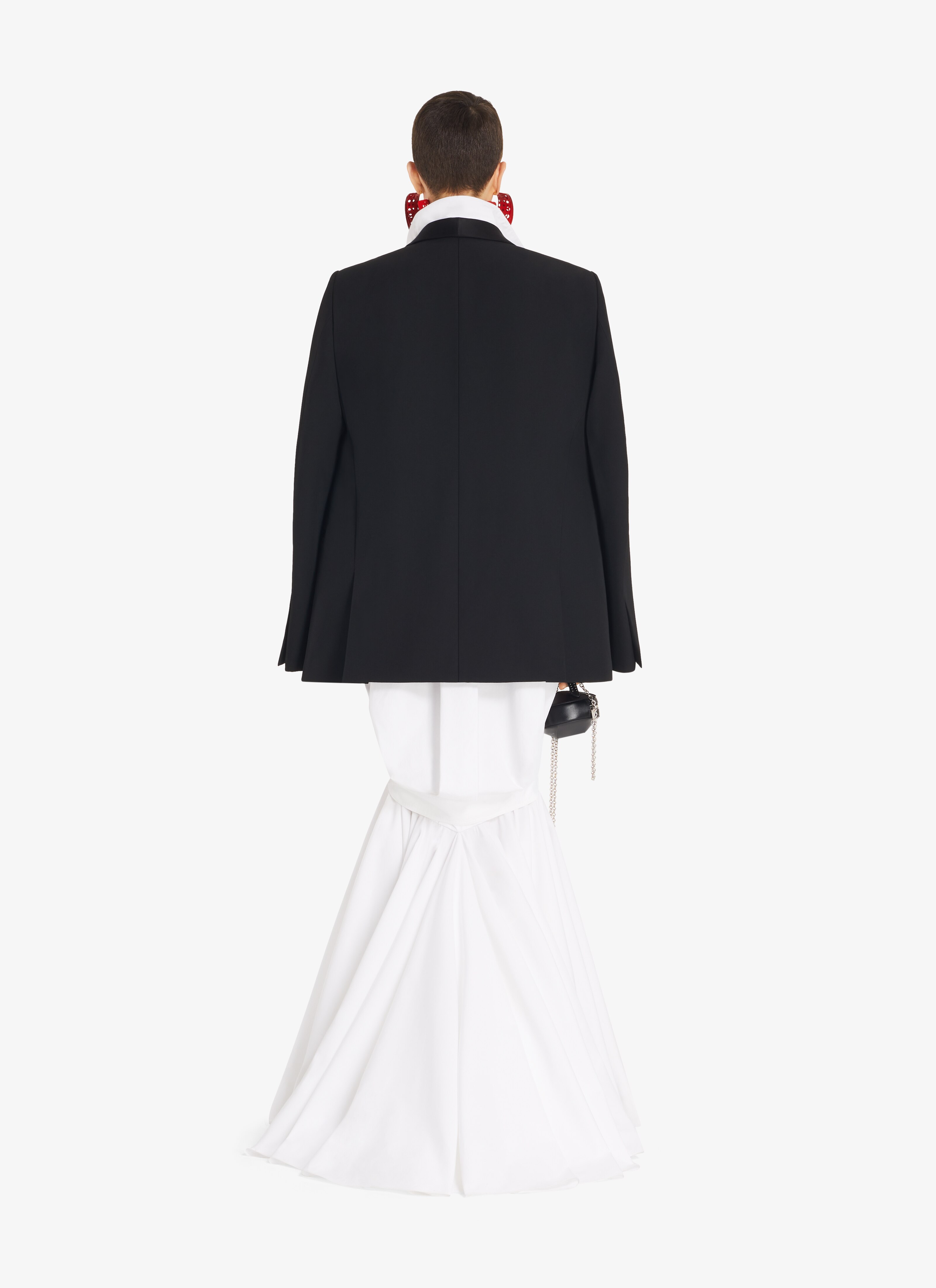 ALAÏA GIACCA DA SMOKING NERO