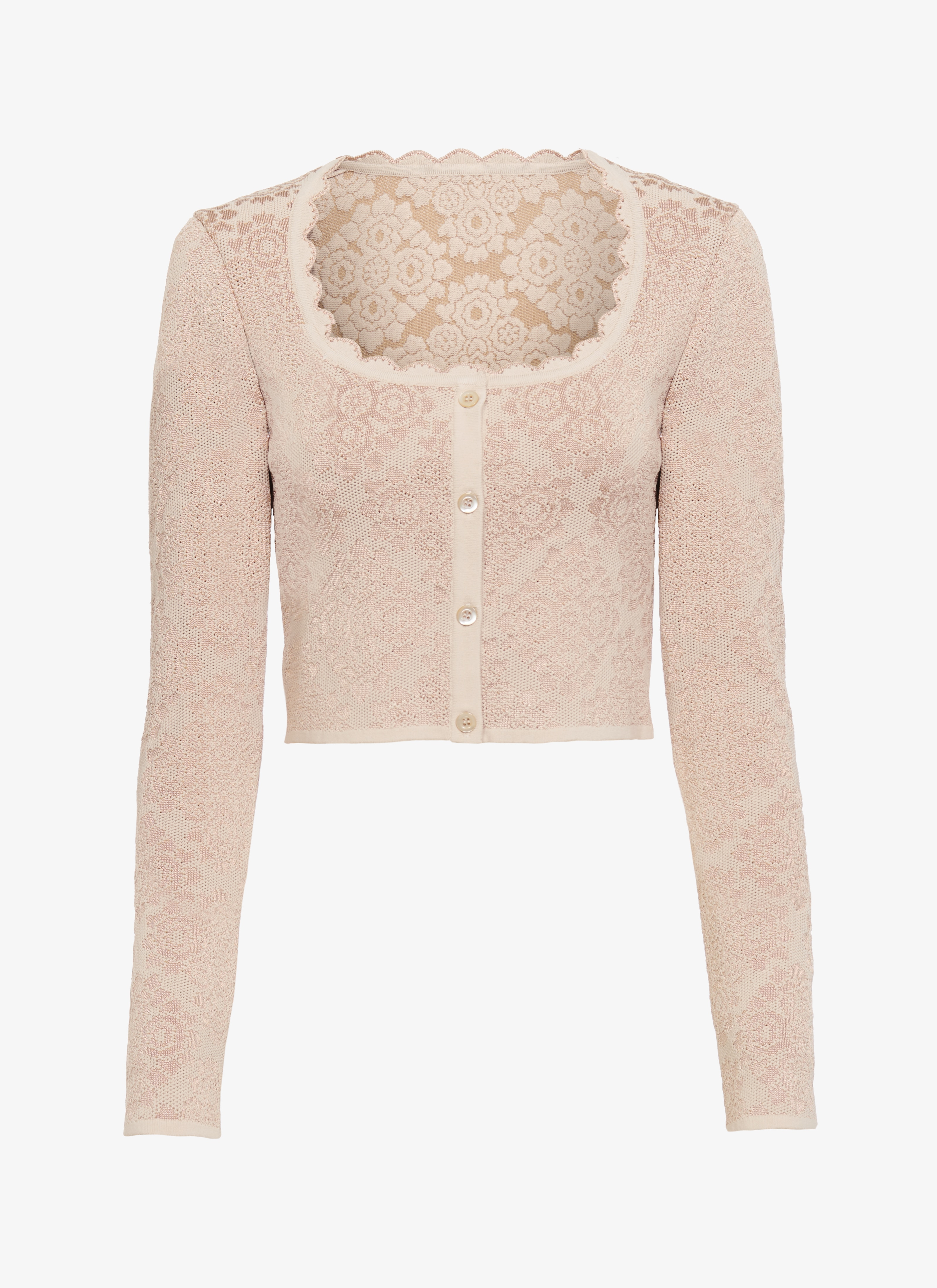 Lingerie cropped Cardigan maison-alaia.com