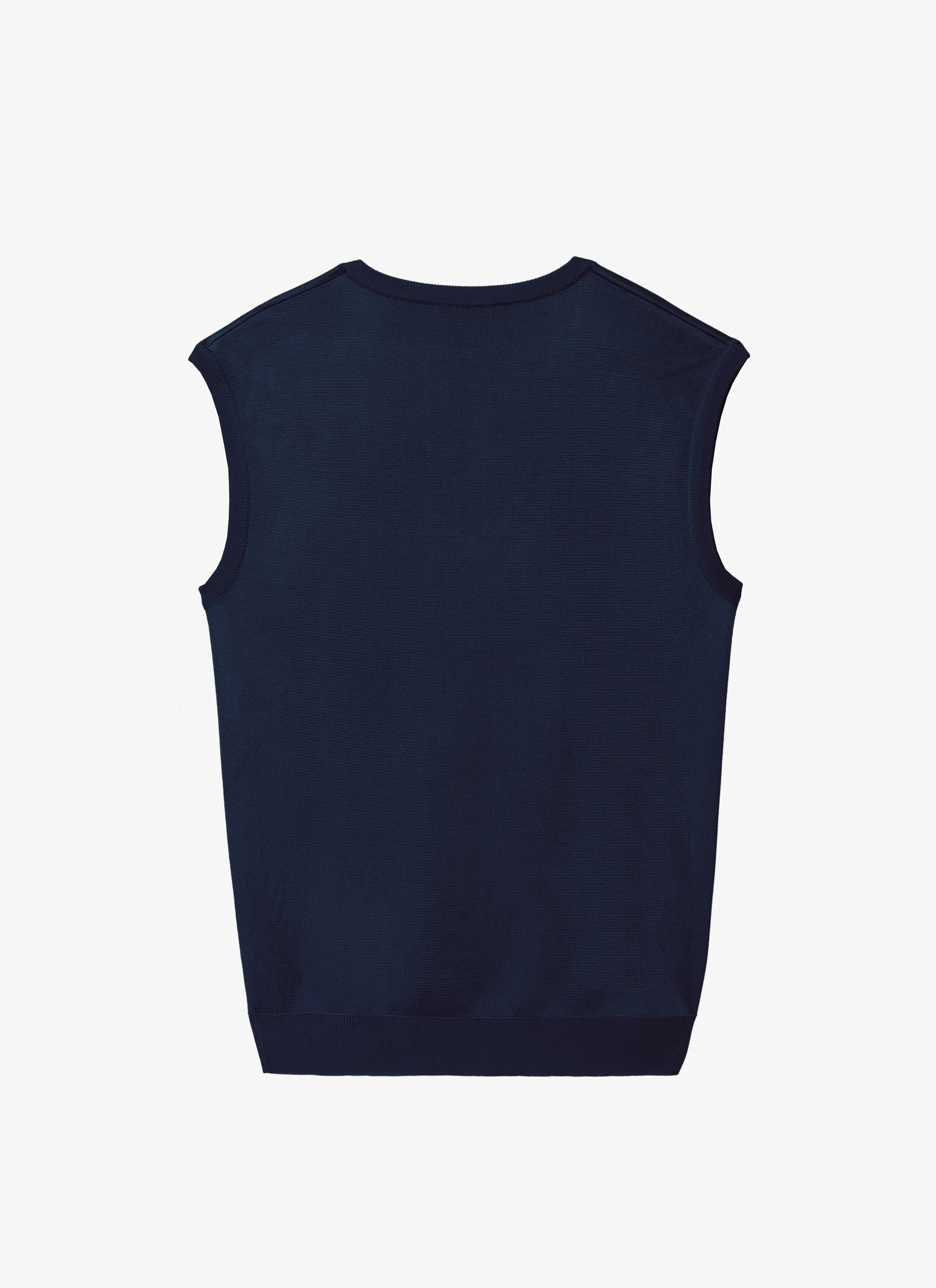 ALAÏA MARINE HIGH SHINE VEST