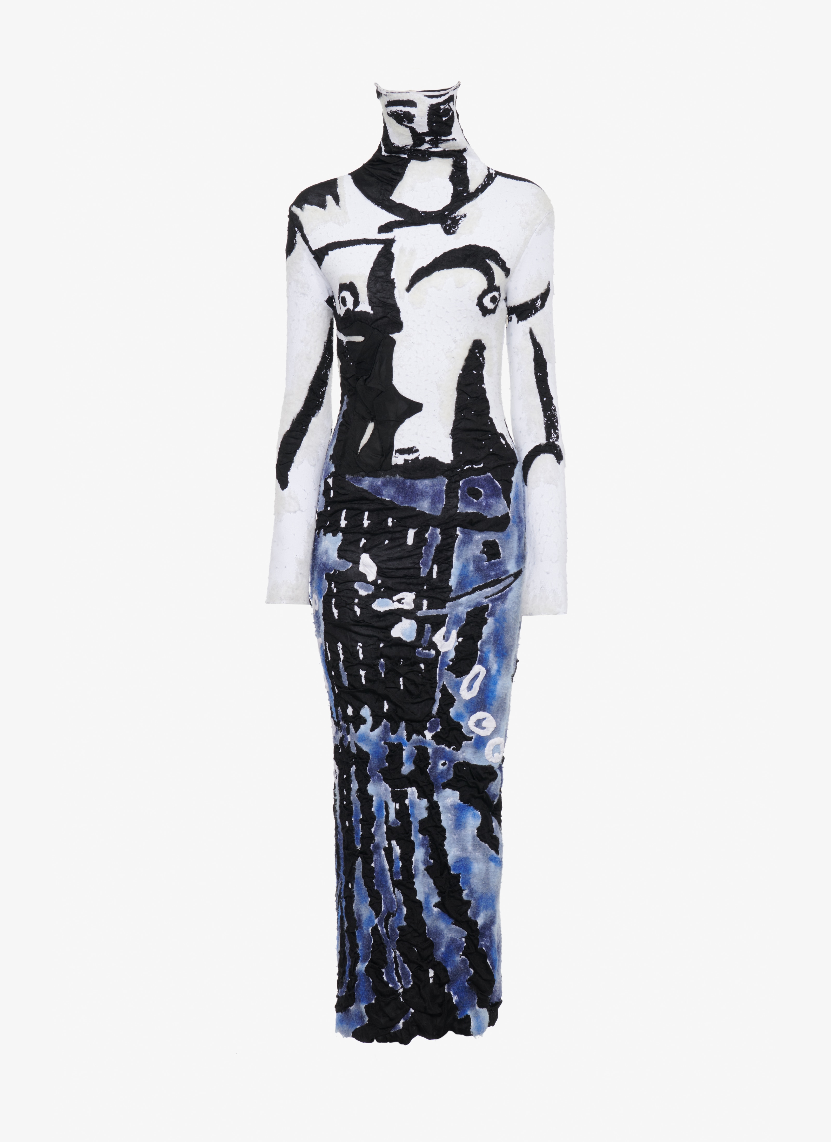ALAÏA  PICASSO DRESS "LA FEMME AUX MAINS JOINTES"